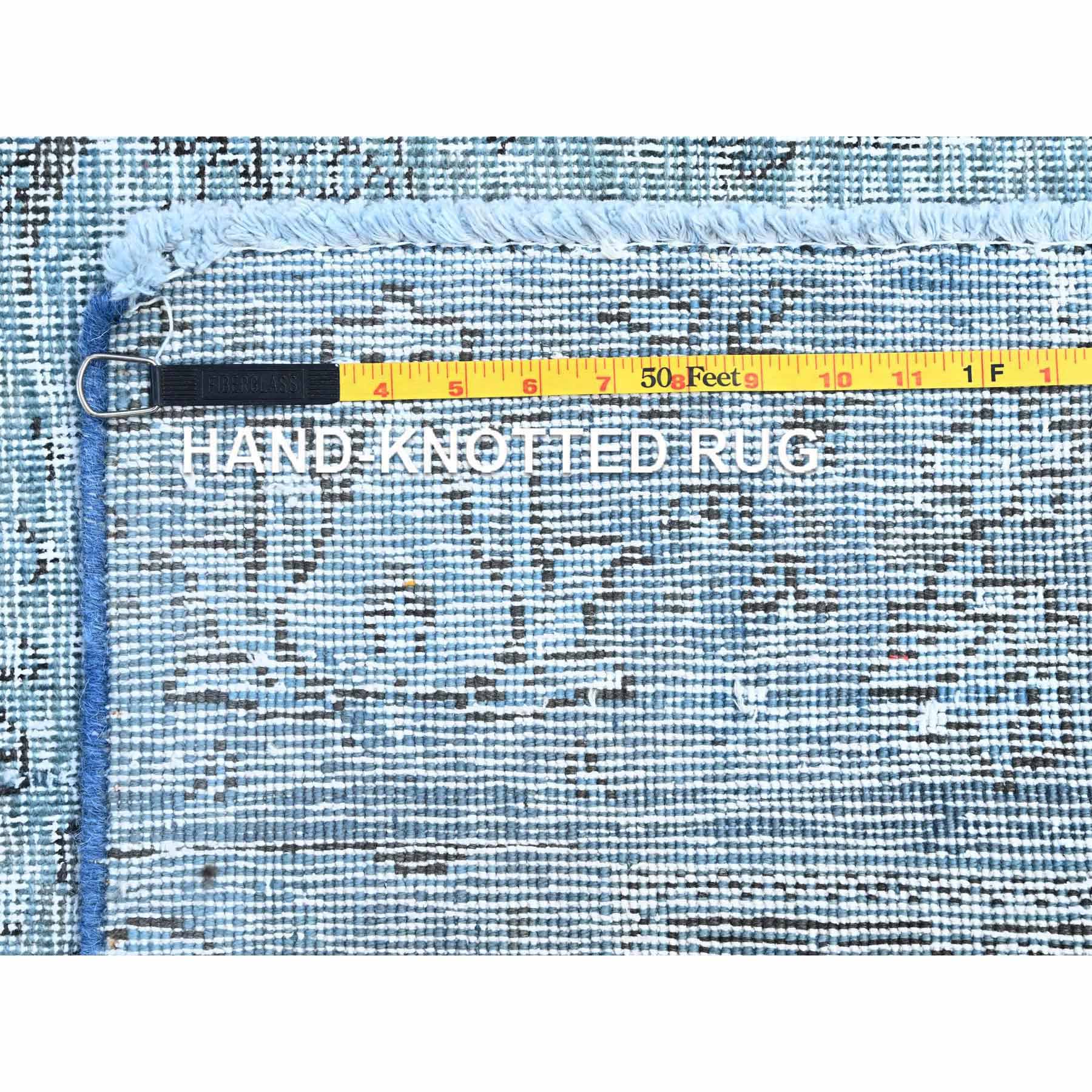 Overdyed-Vintage-Hand-Knotted-Rug-427700