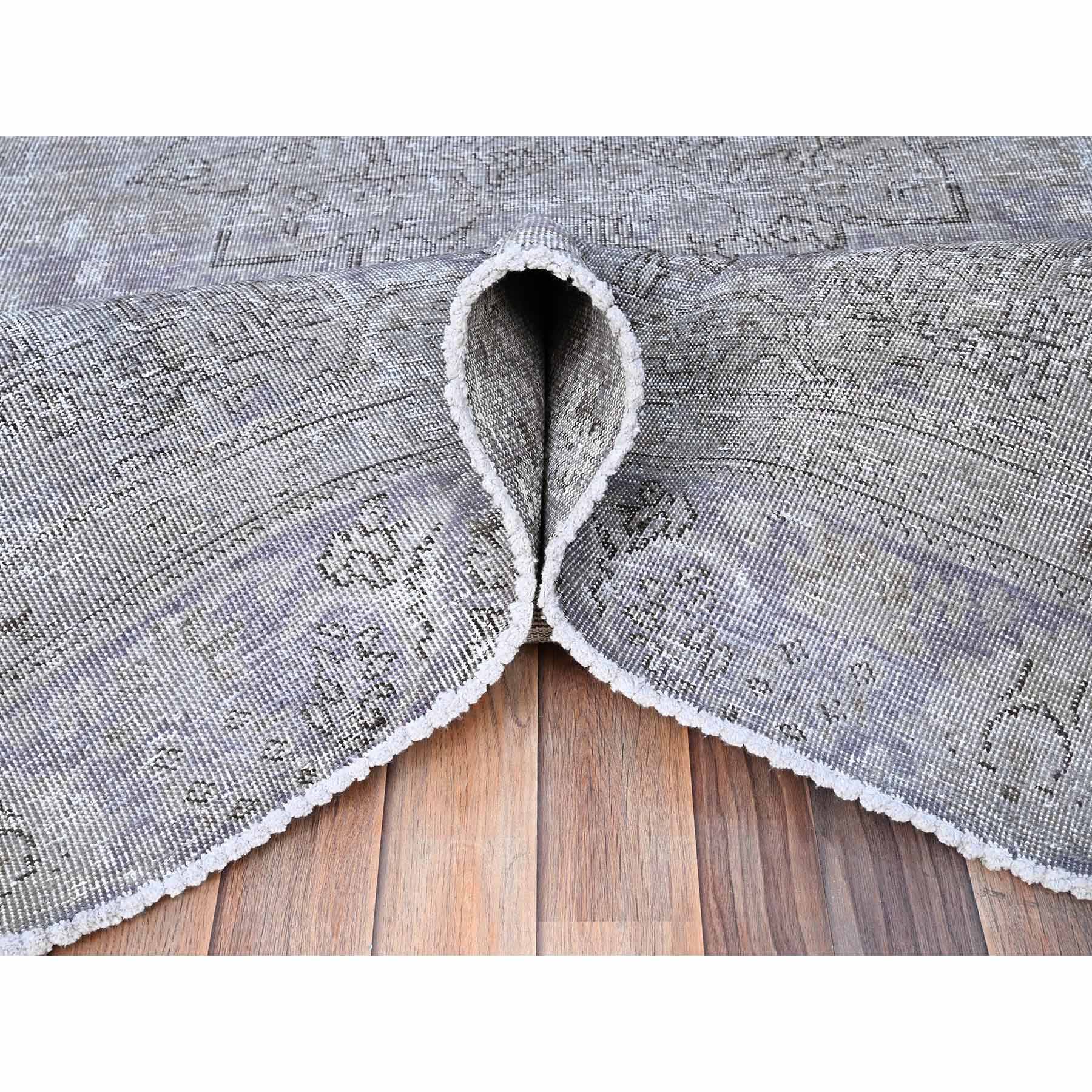 Overdyed-Vintage-Hand-Knotted-Rug-427705