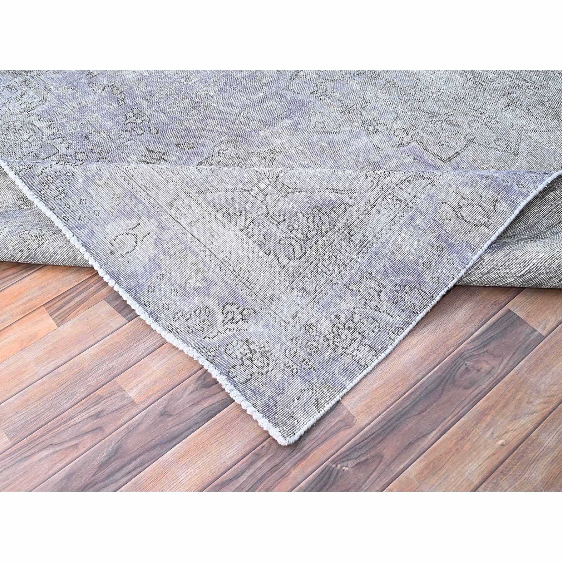 Overdyed-Vintage-Hand-Knotted-Rug-427705