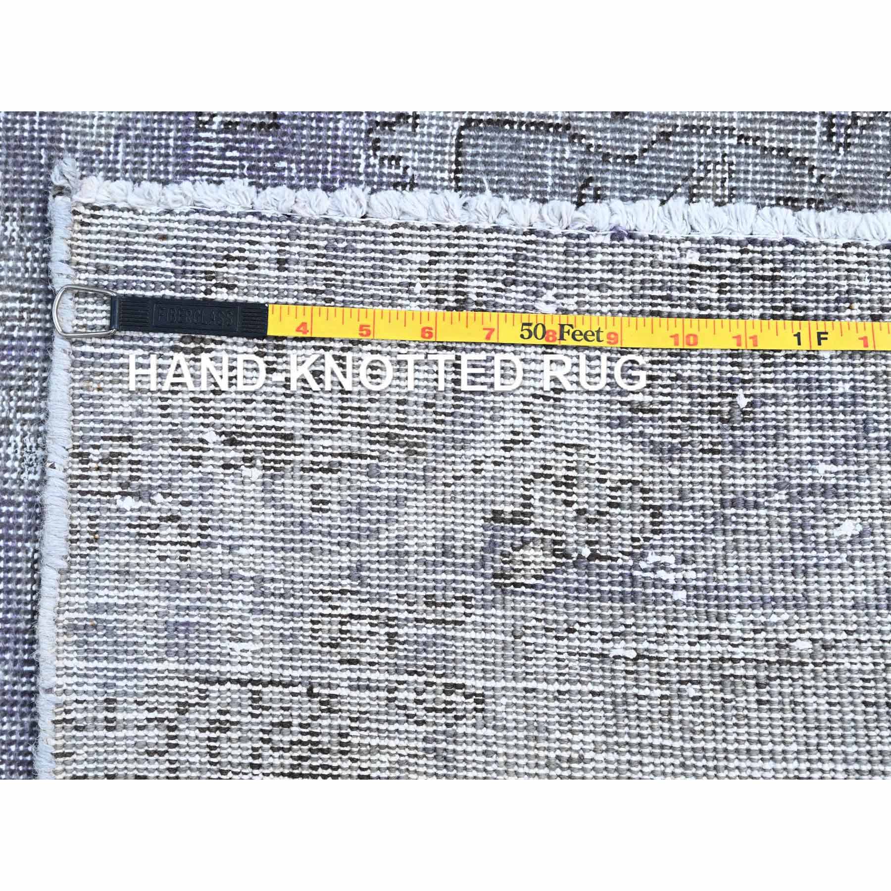 Overdyed-Vintage-Hand-Knotted-Rug-427705