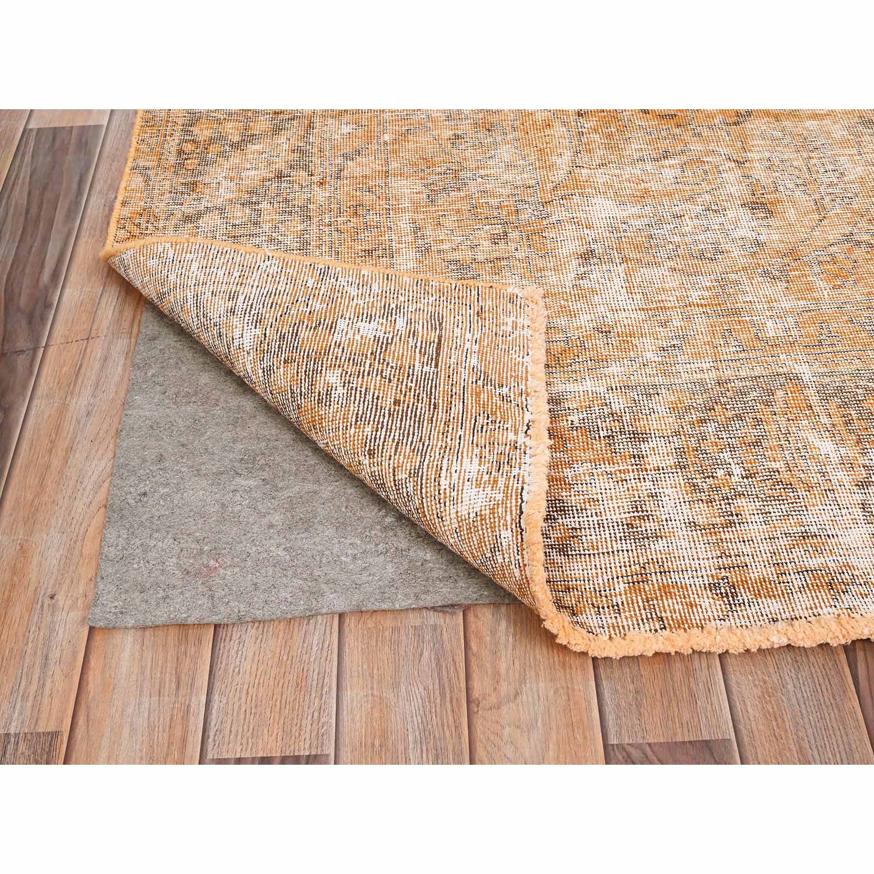 Overdyed-Vintage-Hand-Knotted-Rug-427710