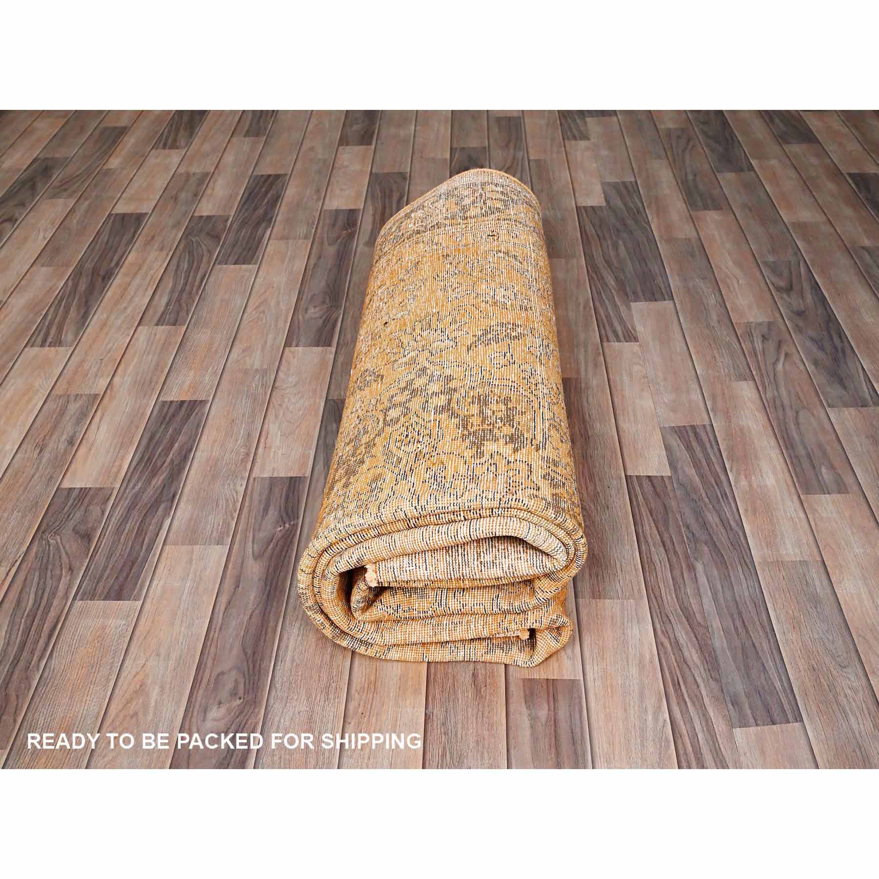Overdyed-Vintage-Hand-Knotted-Rug-427710