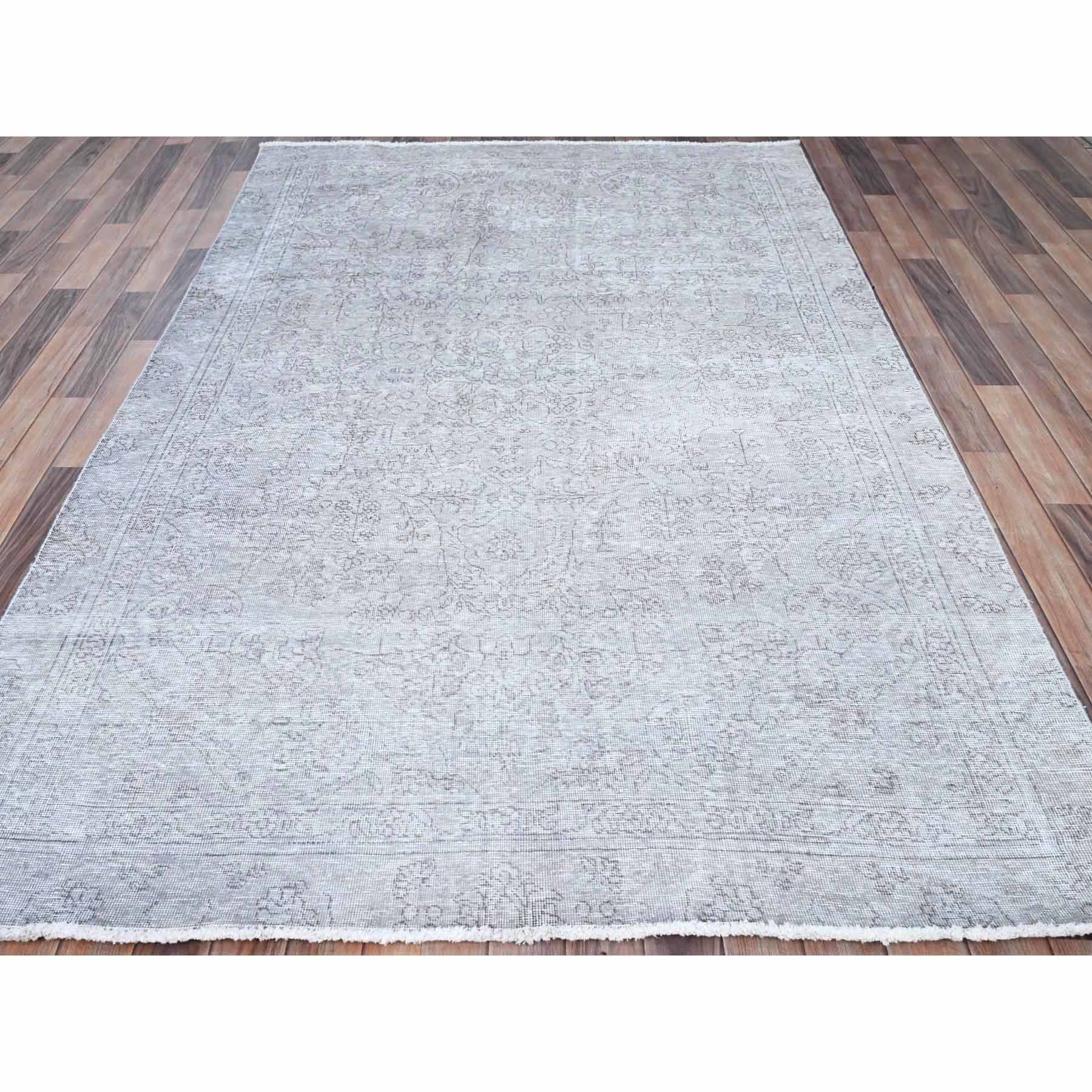Overdyed-Vintage-Hand-Knotted-Rug-427715