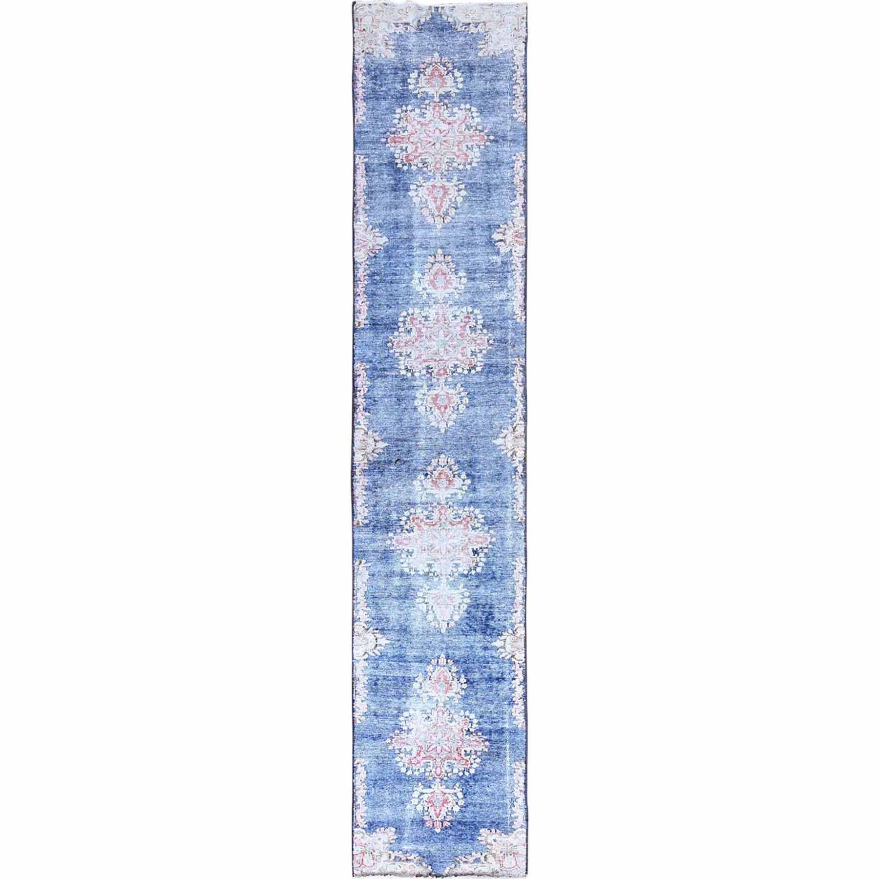 Overdyed-Vintage-Hand-Knotted-Rug-428890