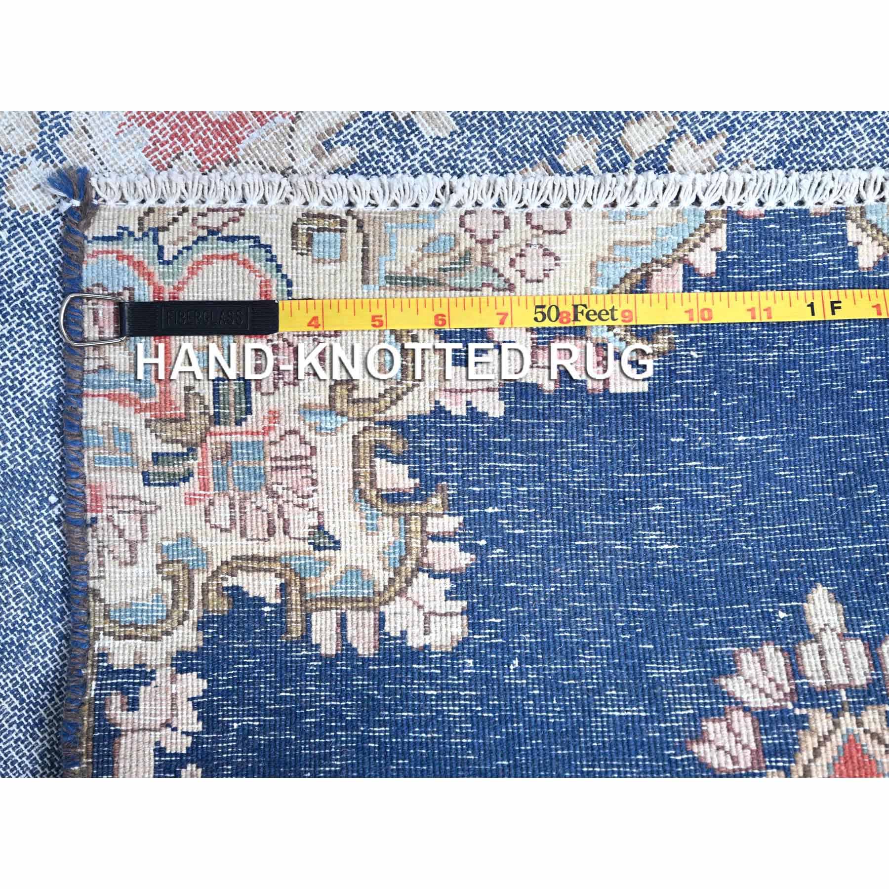 Overdyed-Vintage-Hand-Knotted-Rug-428895