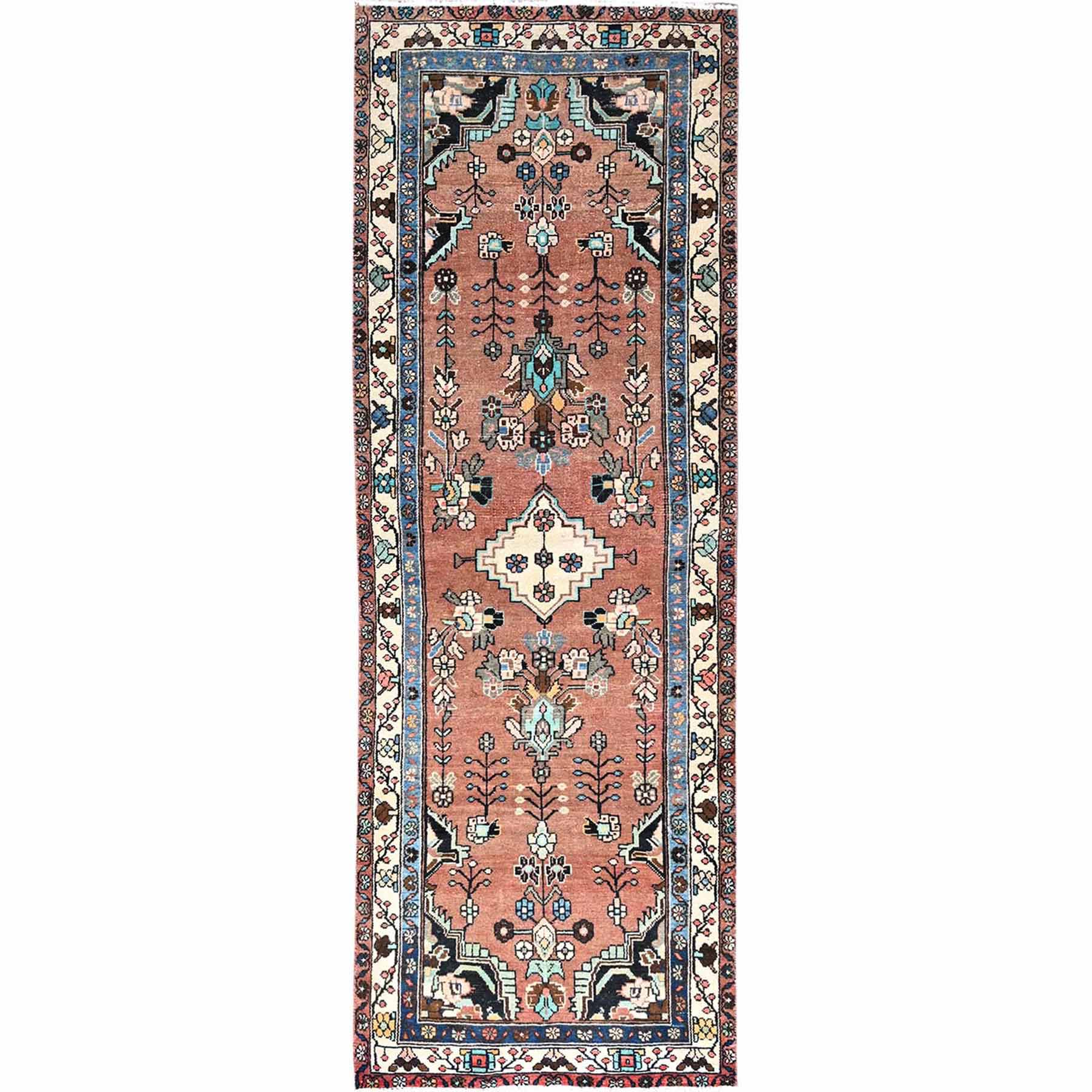 Overdyed-Vintage-Hand-Knotted-Rug-429710