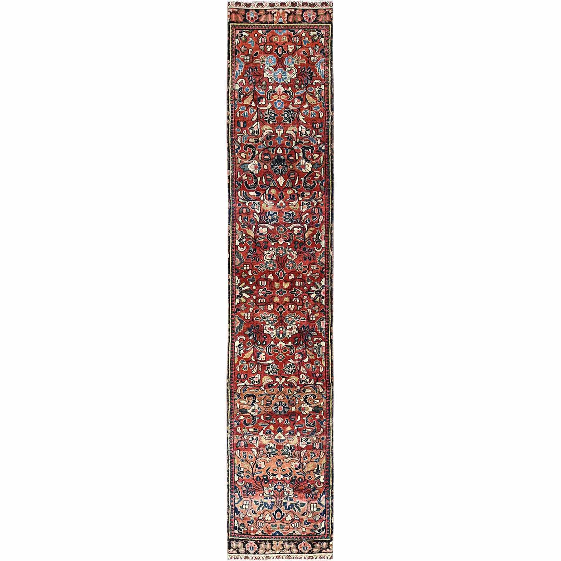 Overdyed-Vintage-Hand-Knotted-Rug-429720
