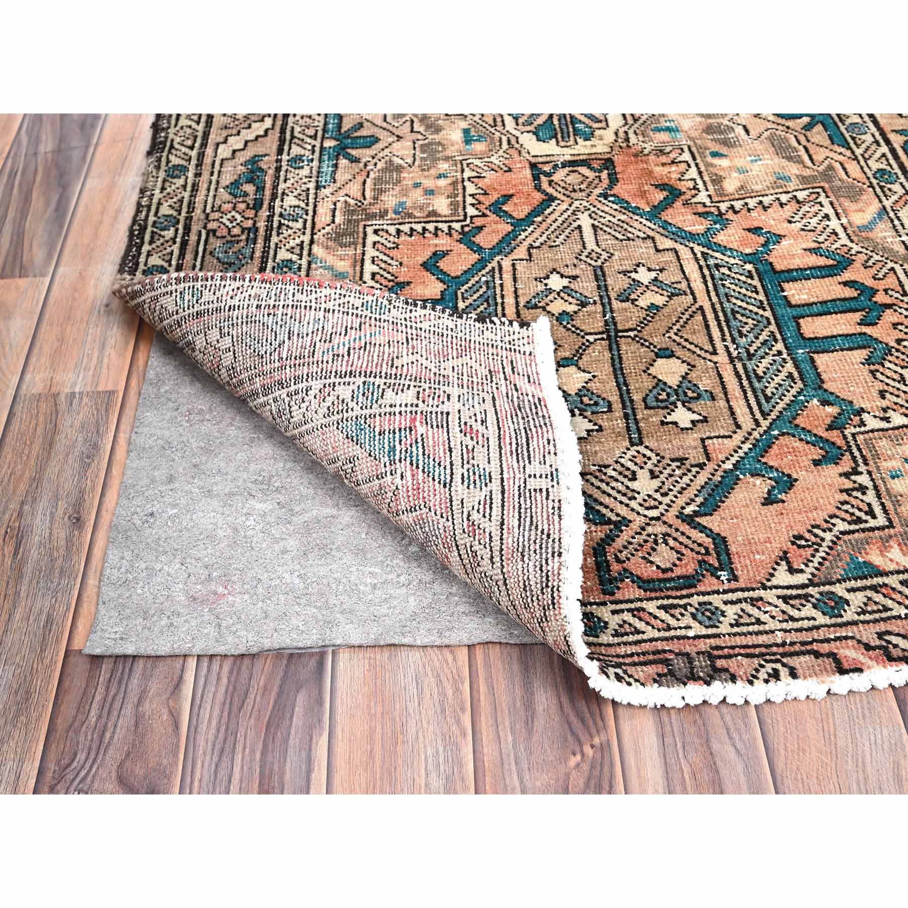 Overdyed-Vintage-Hand-Knotted-Rug-429725