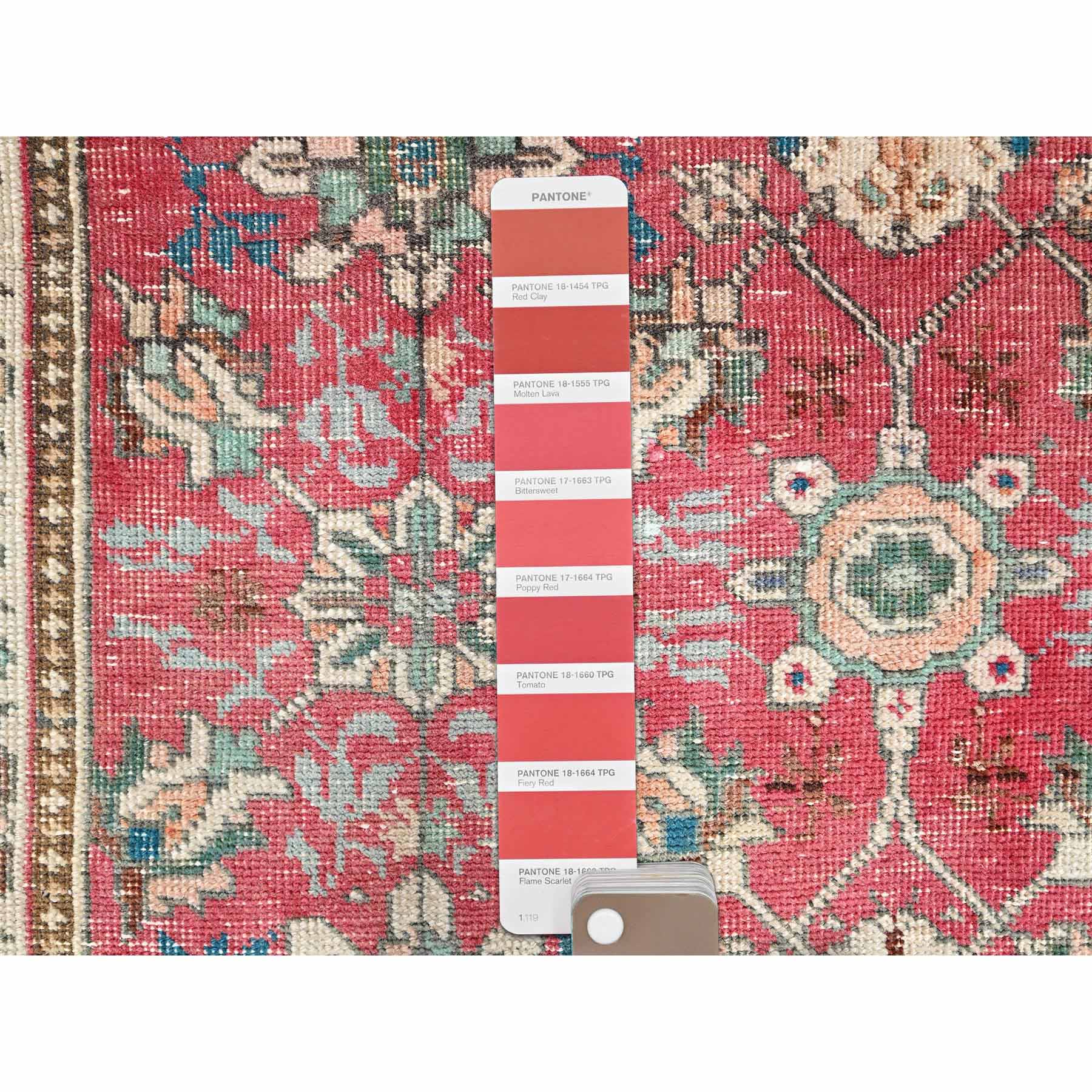 Overdyed-Vintage-Hand-Knotted-Rug-429745