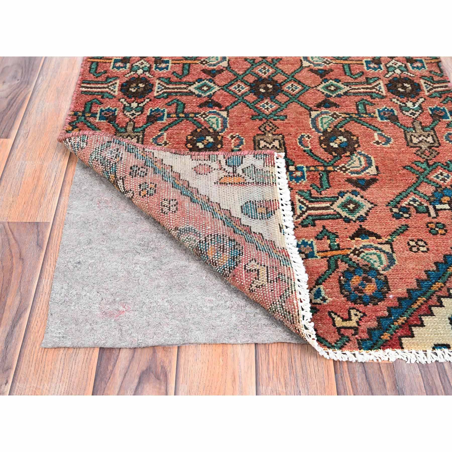 Overdyed-Vintage-Hand-Knotted-Rug-429755