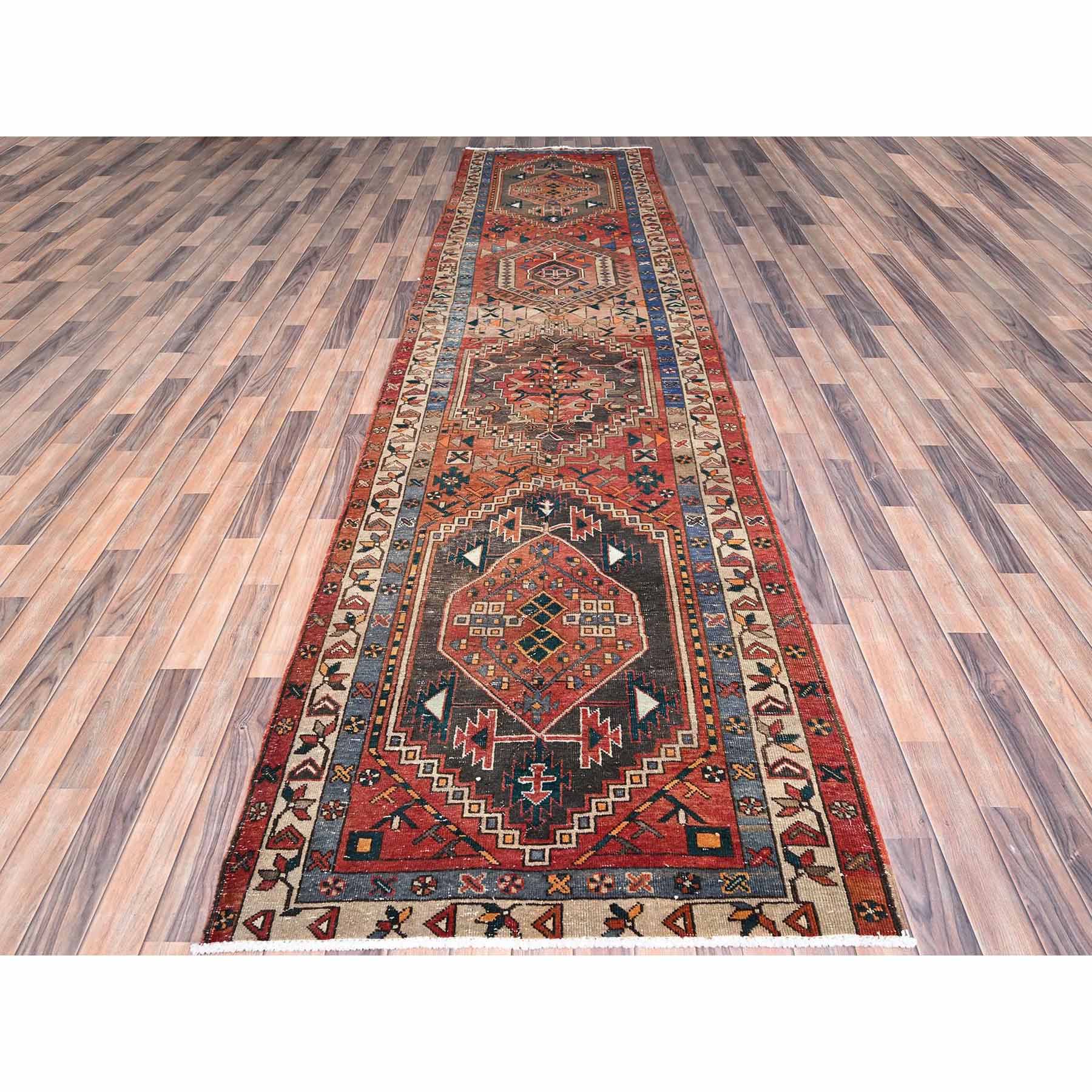 Overdyed-Vintage-Hand-Knotted-Rug-429760