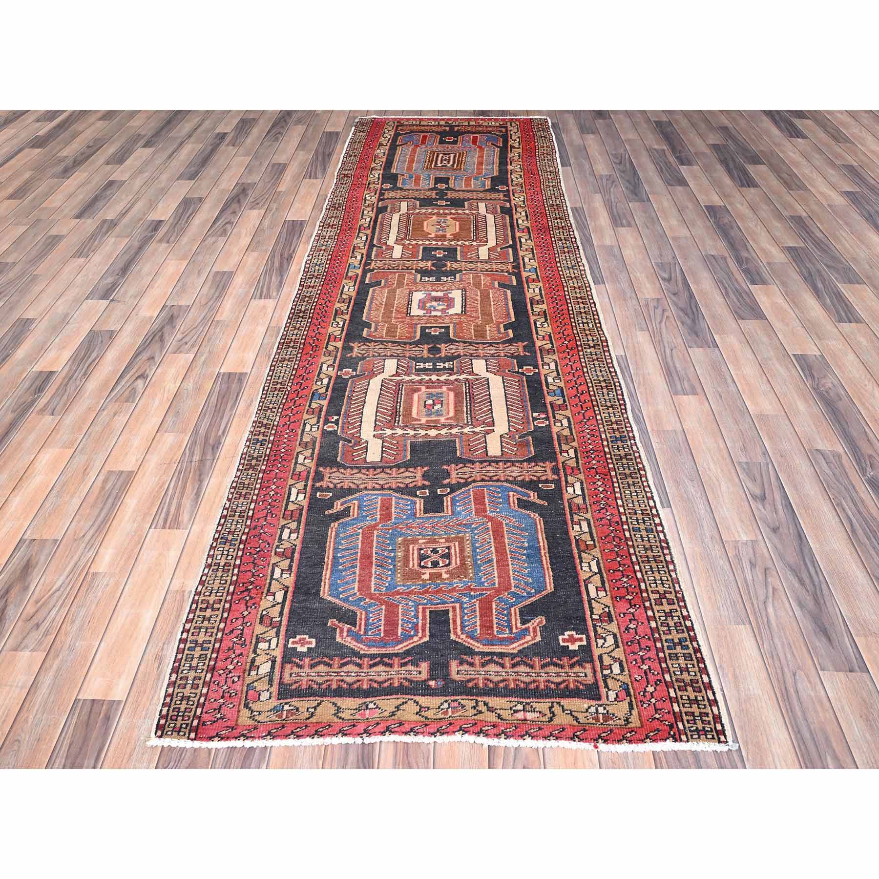 Overdyed-Vintage-Hand-Knotted-Rug-429790