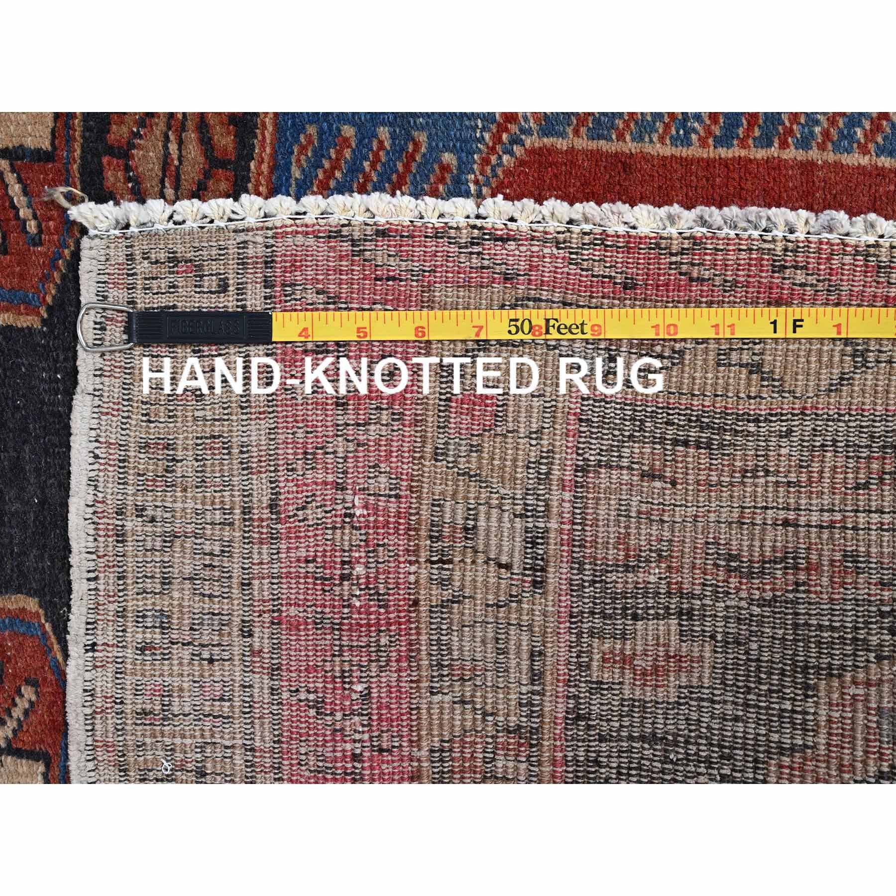 Overdyed-Vintage-Hand-Knotted-Rug-429790