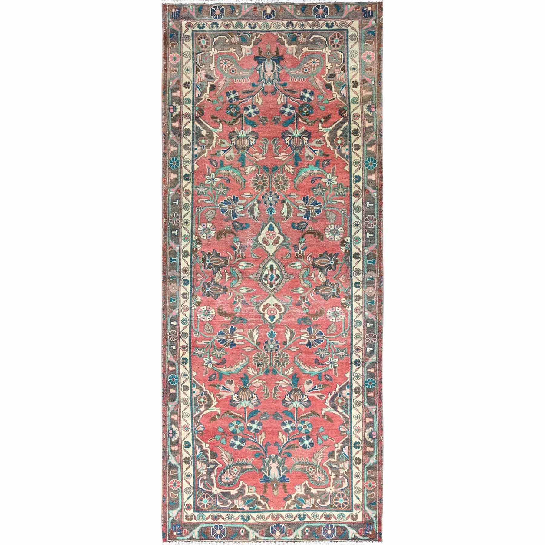 Overdyed-Vintage-Hand-Knotted-Rug-429795