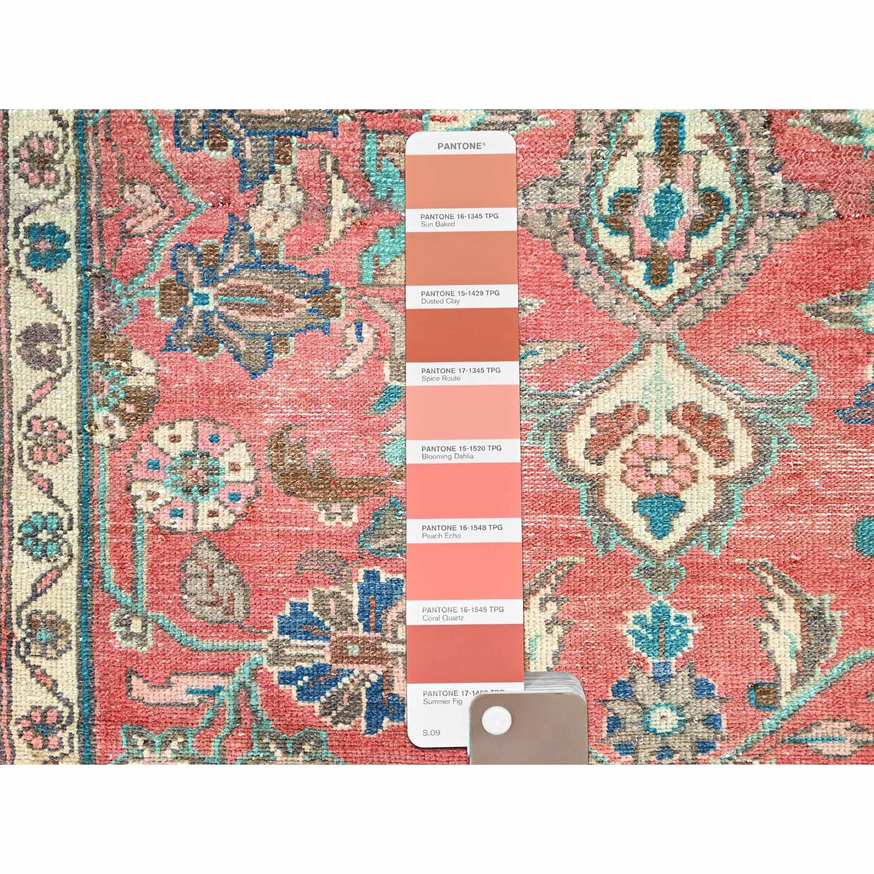 Overdyed-Vintage-Hand-Knotted-Rug-429795