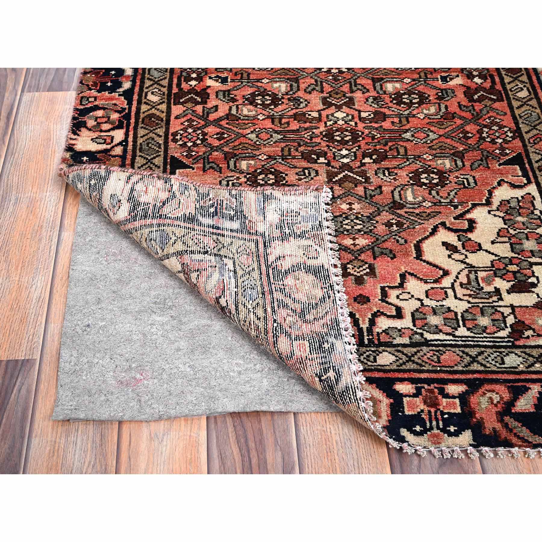 Overdyed-Vintage-Hand-Knotted-Rug-429820