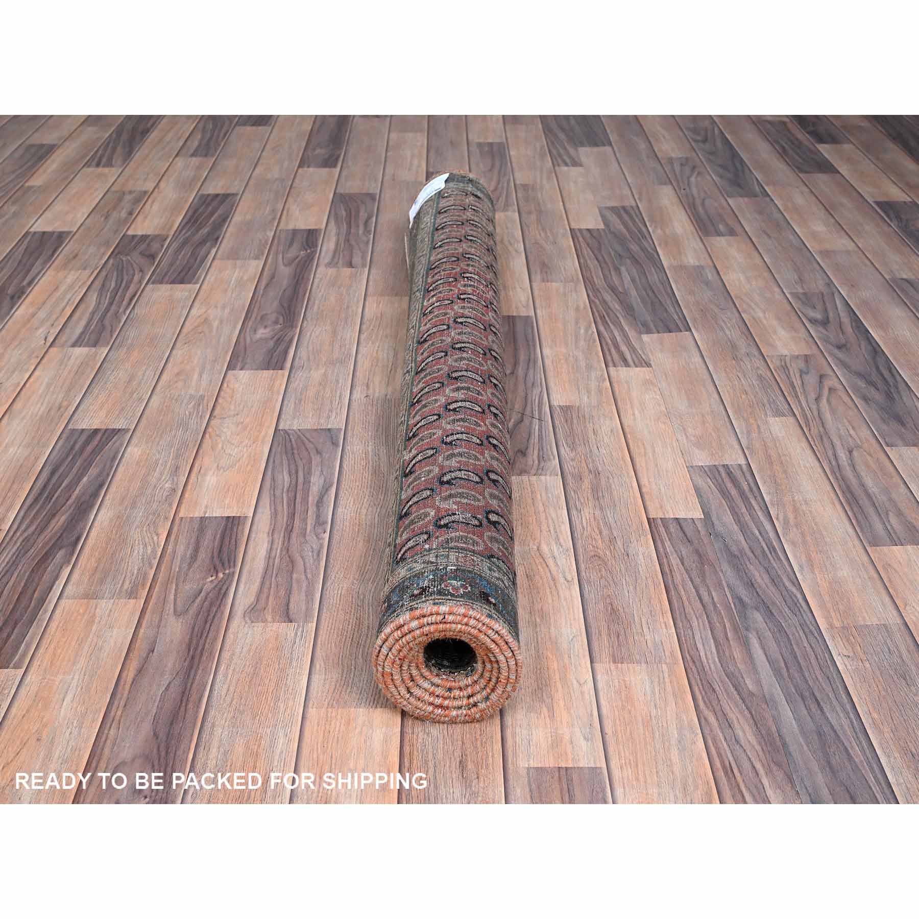 Overdyed-Vintage-Hand-Knotted-Rug-429880