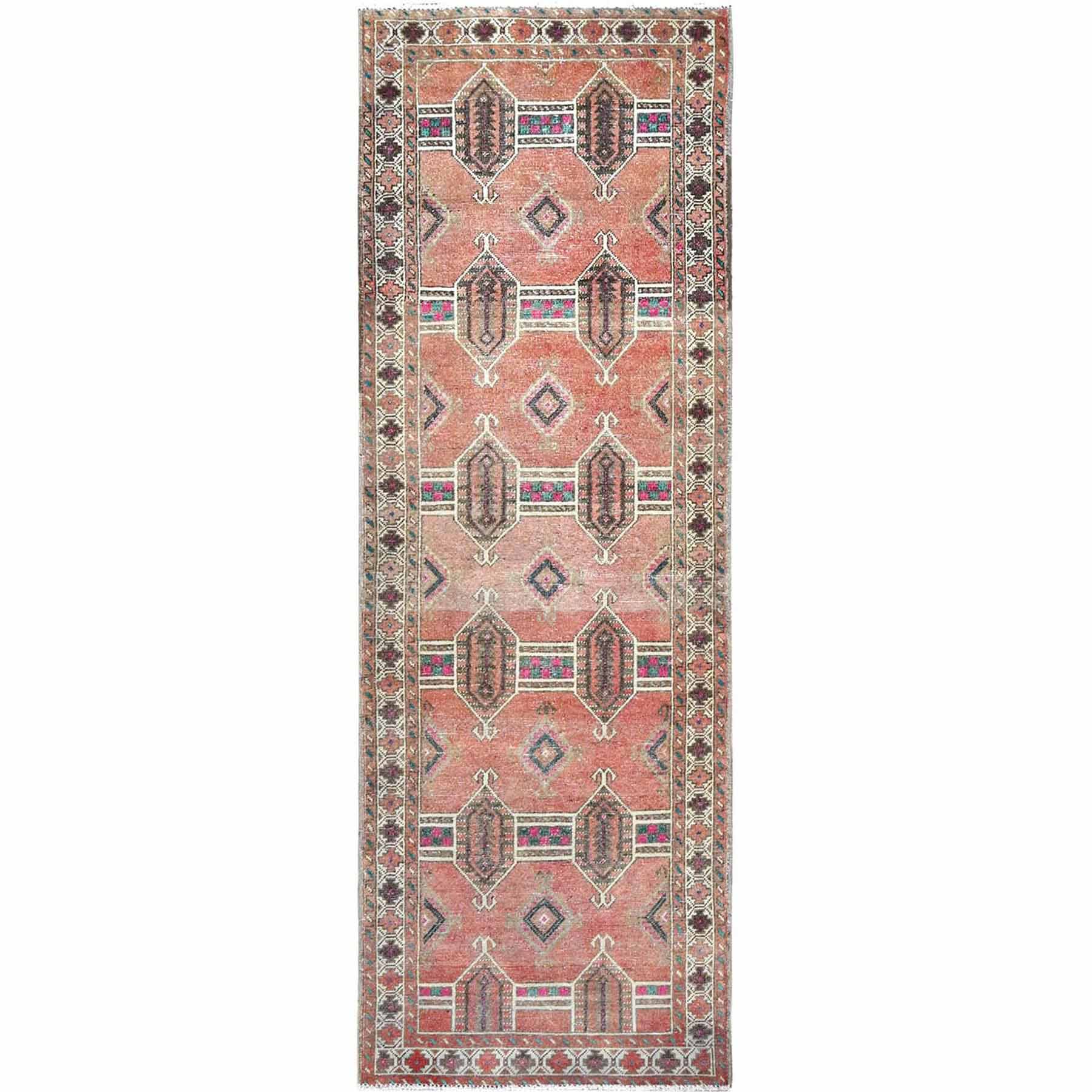 Overdyed-Vintage-Hand-Knotted-Rug-429890