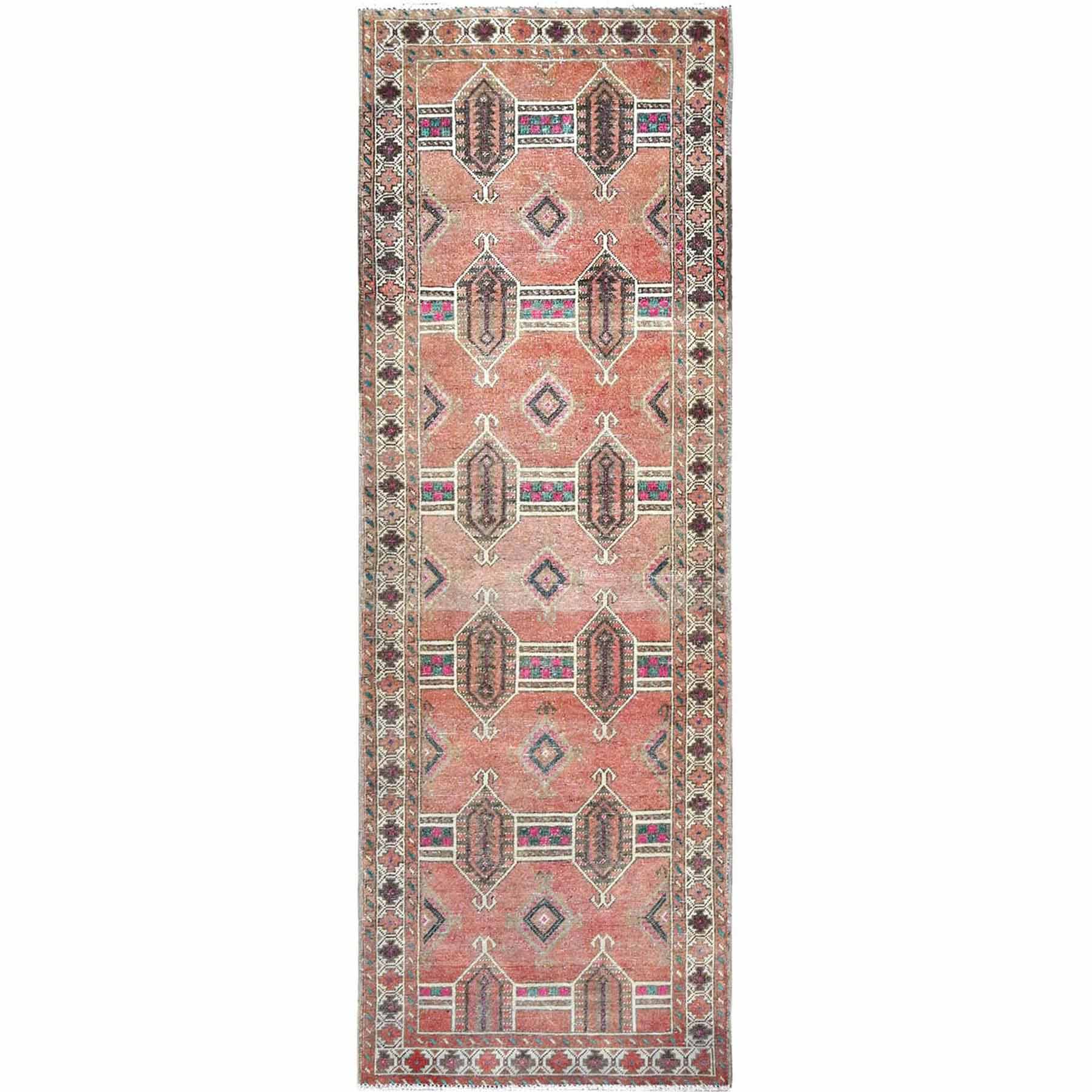 Overdyed-Vintage-Hand-Knotted-Rug-429890