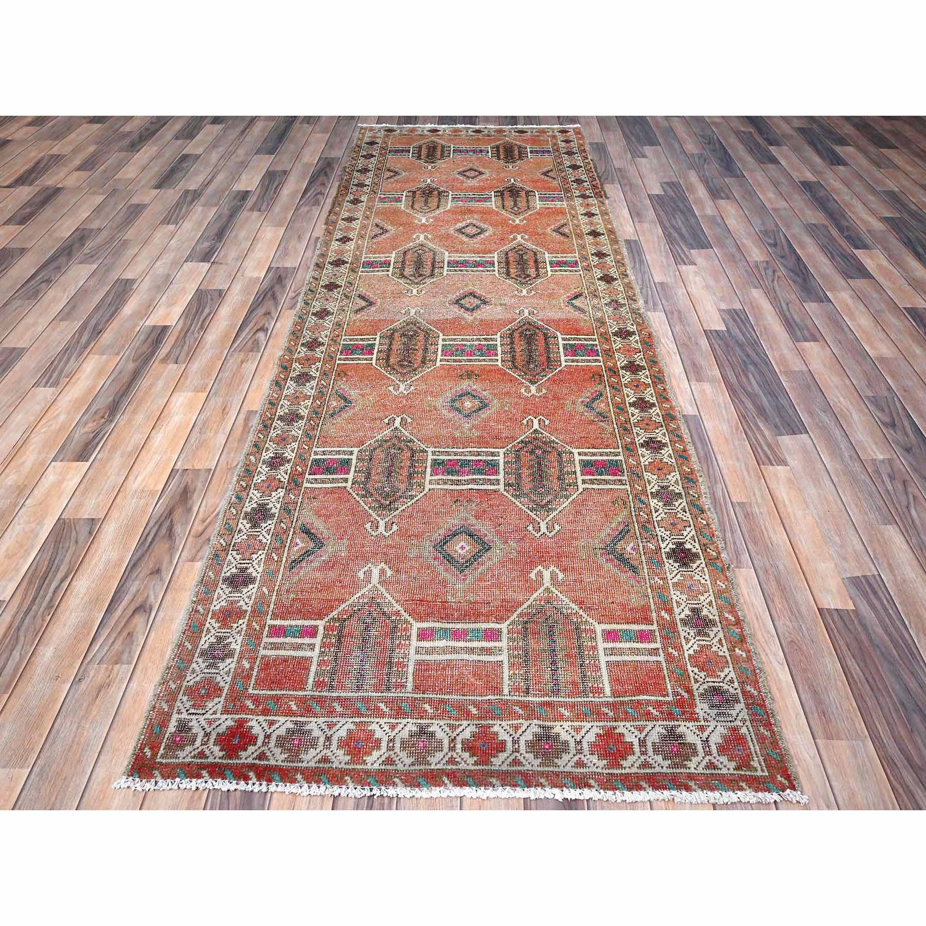 Overdyed-Vintage-Hand-Knotted-Rug-429890