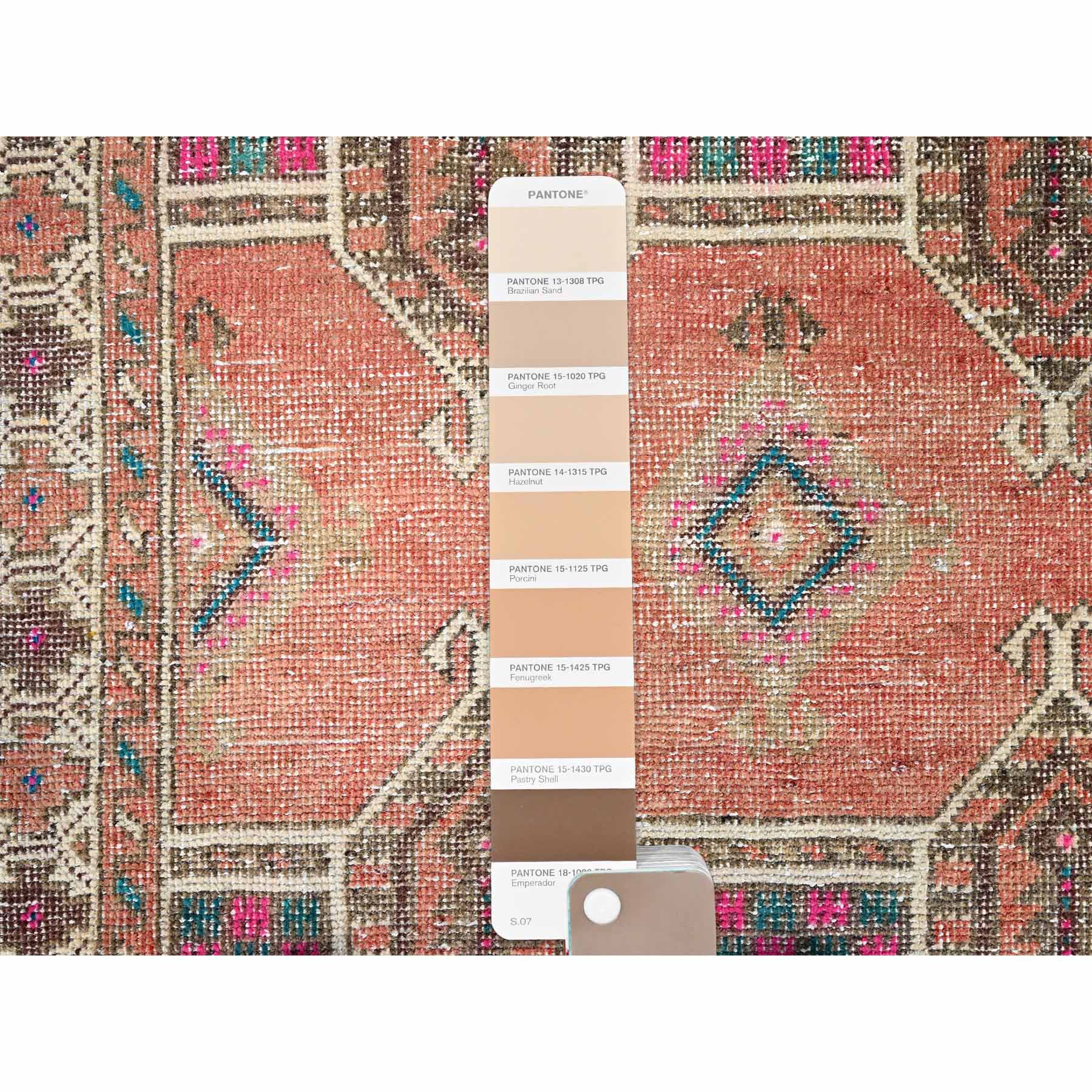 Overdyed-Vintage-Hand-Knotted-Rug-429890