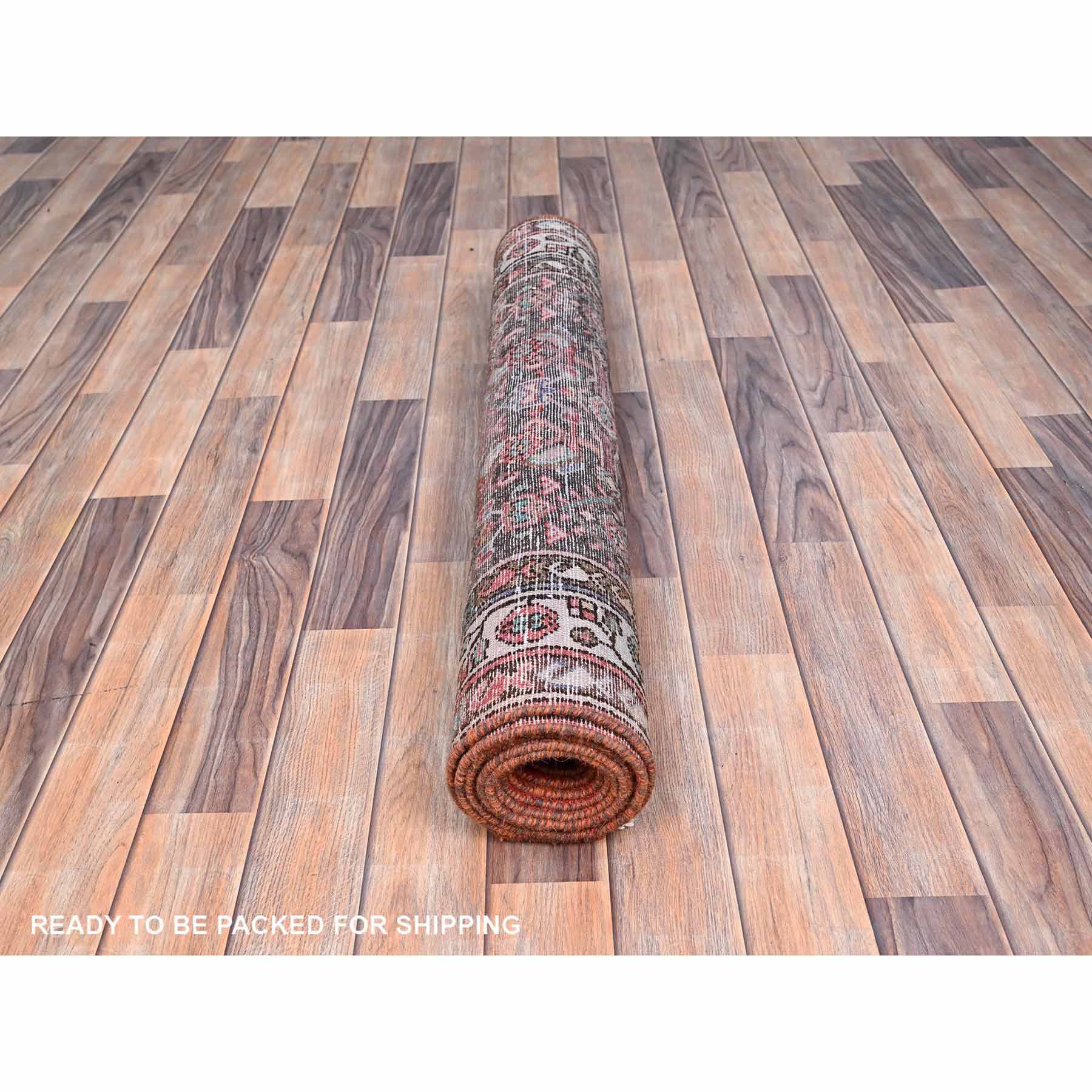 Overdyed-Vintage-Hand-Knotted-Rug-429925