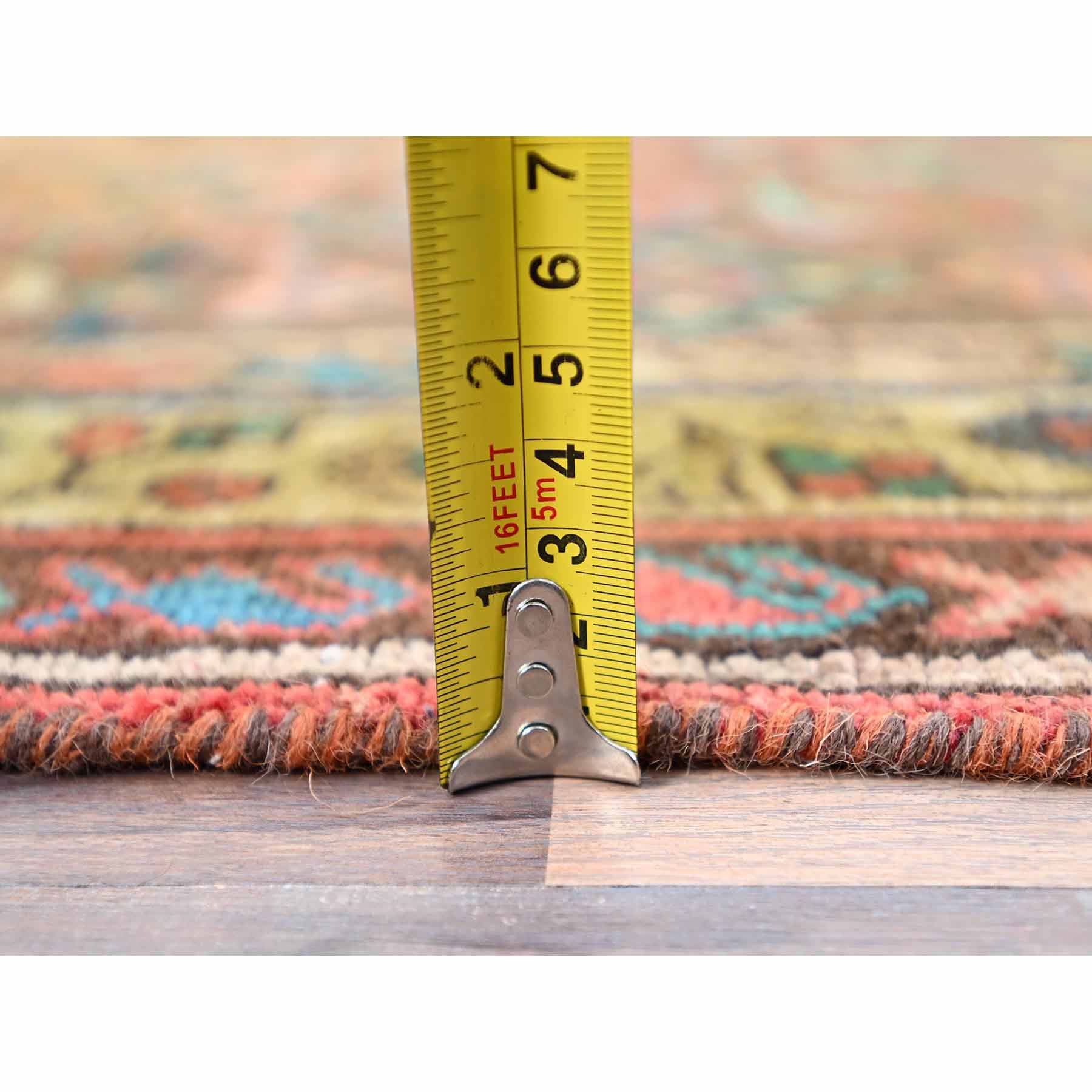 Overdyed-Vintage-Hand-Knotted-Rug-429925