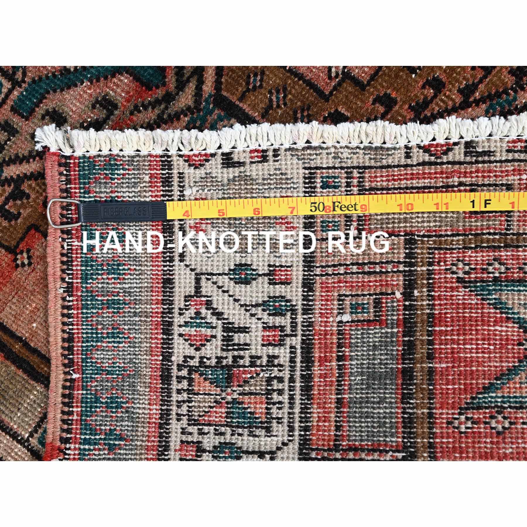 Overdyed-Vintage-Hand-Knotted-Rug-429940