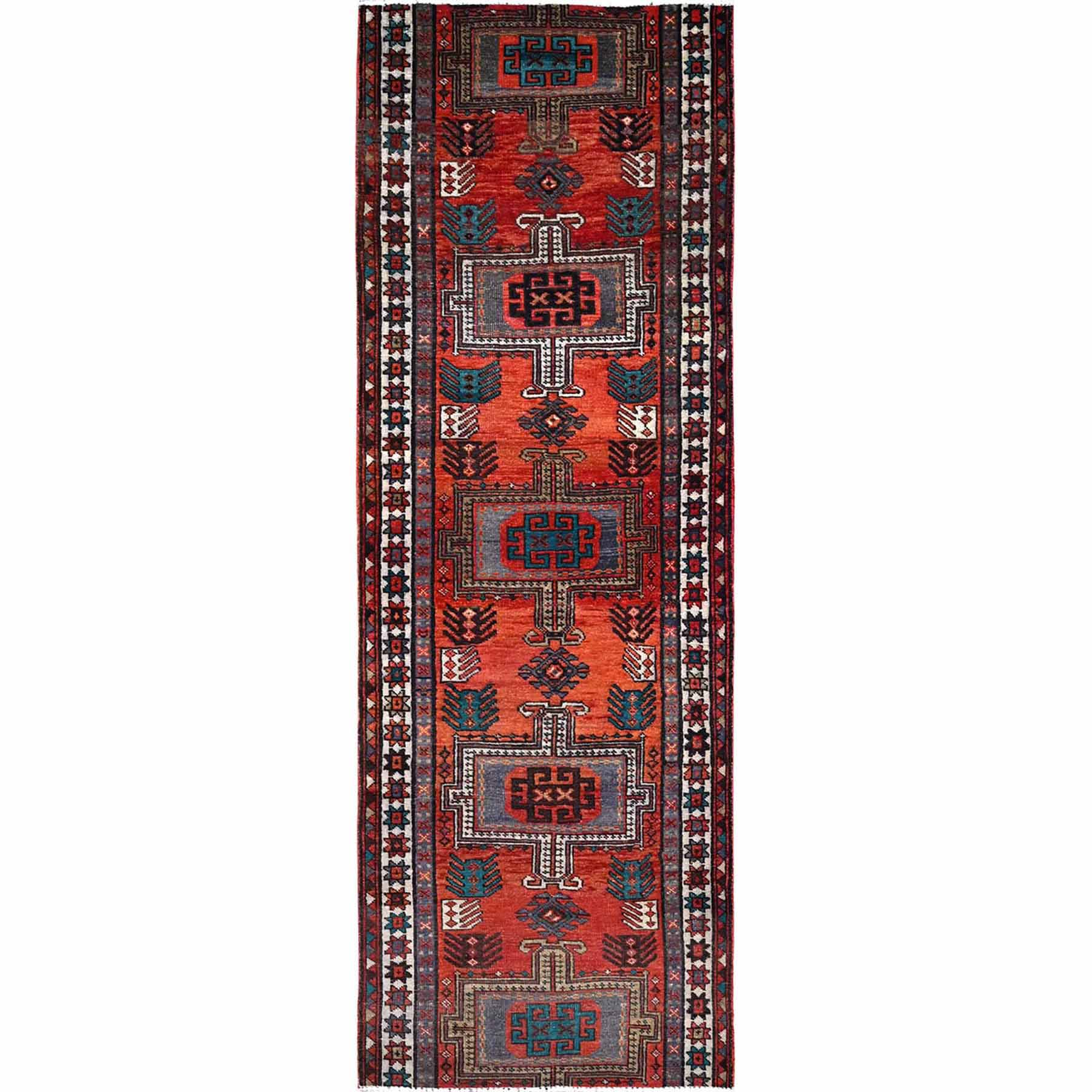 Overdyed-Vintage-Hand-Knotted-Rug-429945