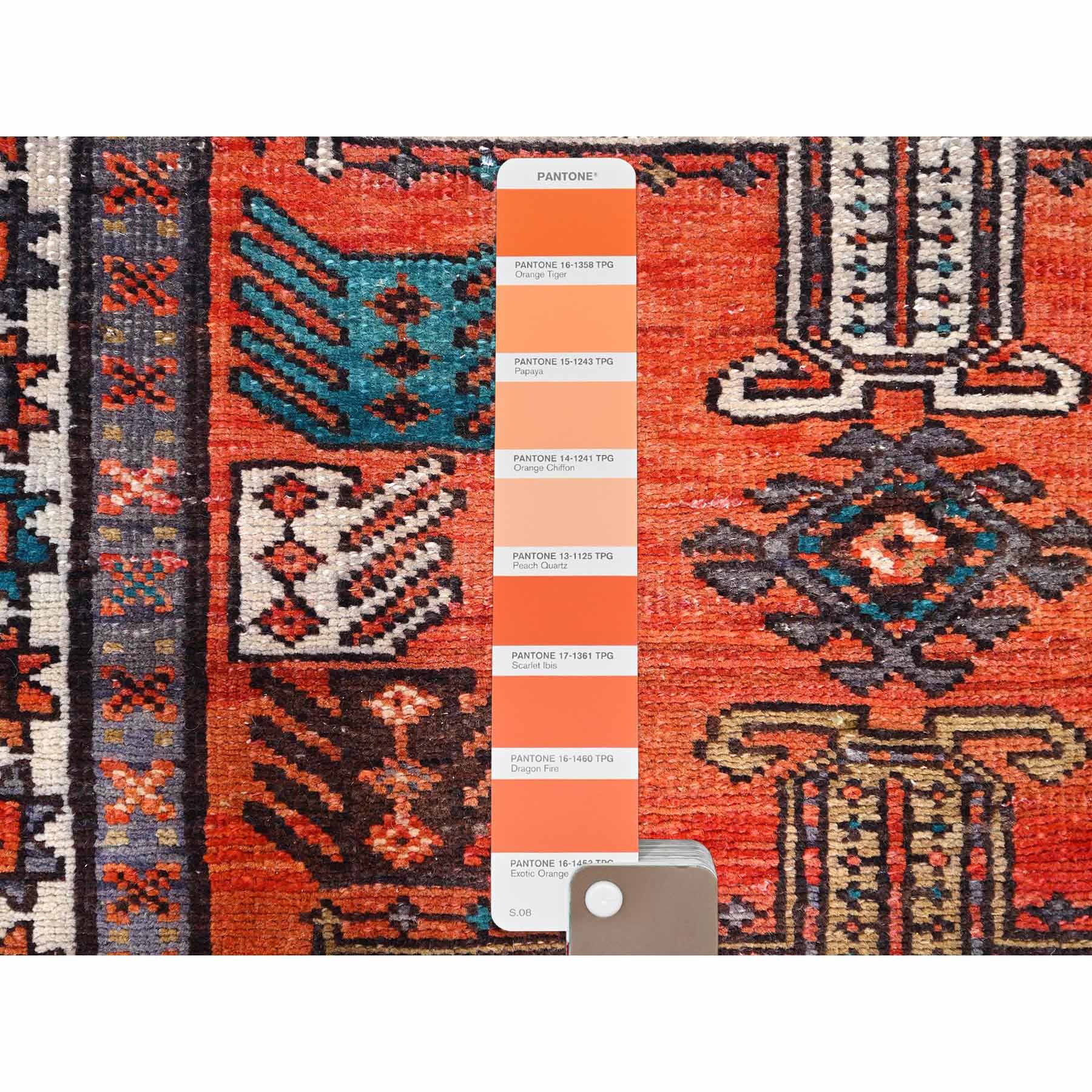 Overdyed-Vintage-Hand-Knotted-Rug-429945