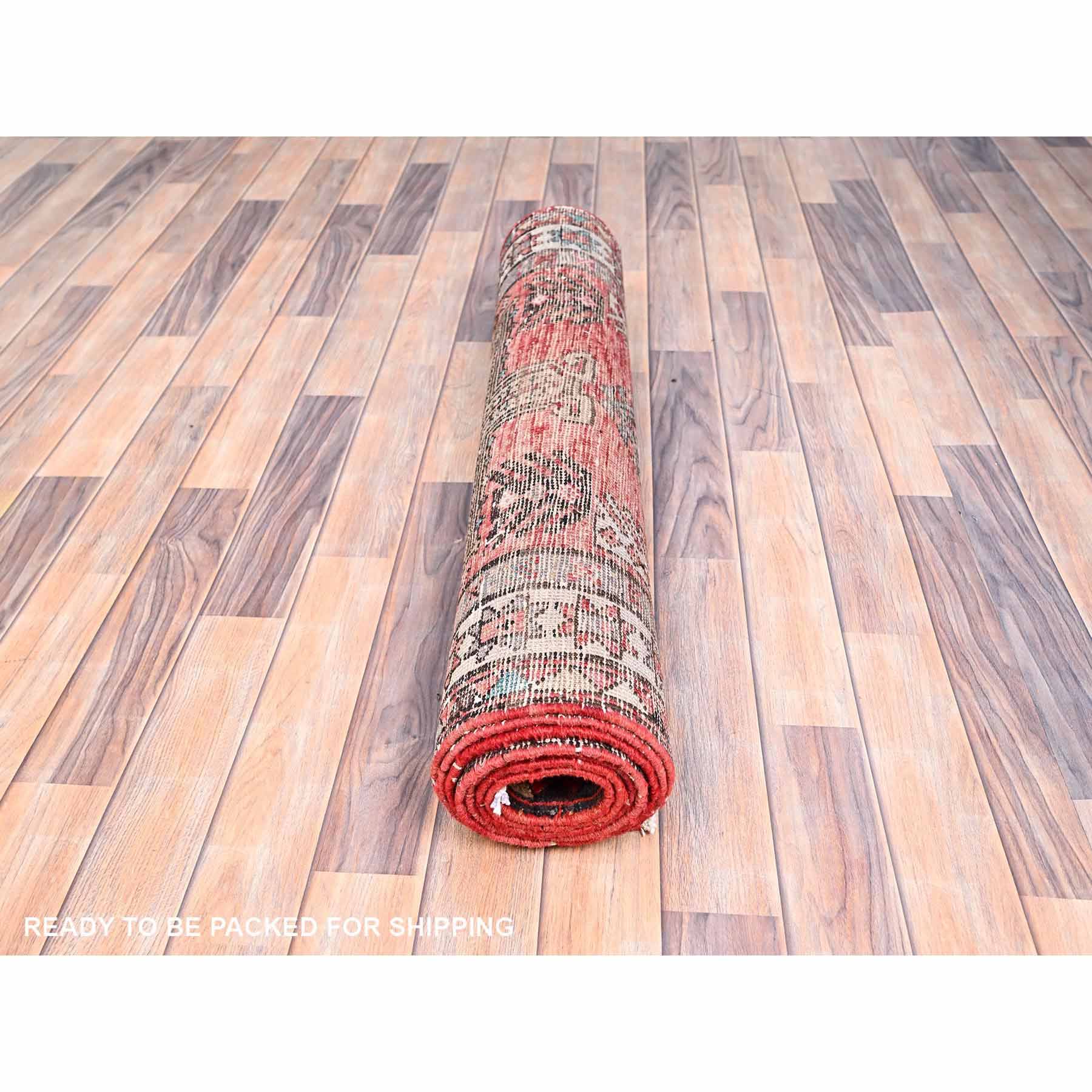 Overdyed-Vintage-Hand-Knotted-Rug-429945