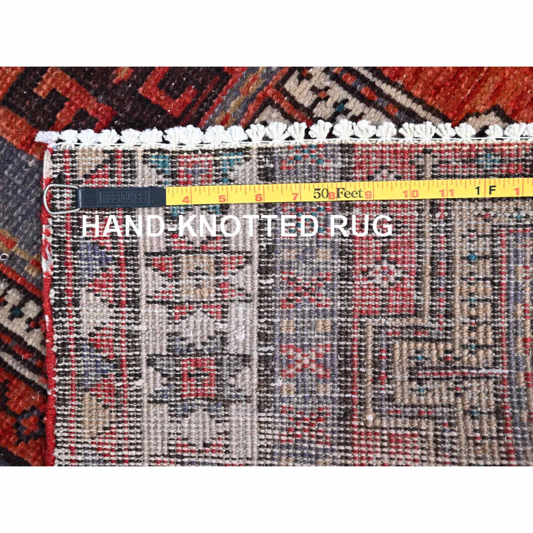 Overdyed-Vintage-Hand-Knotted-Rug-429945
