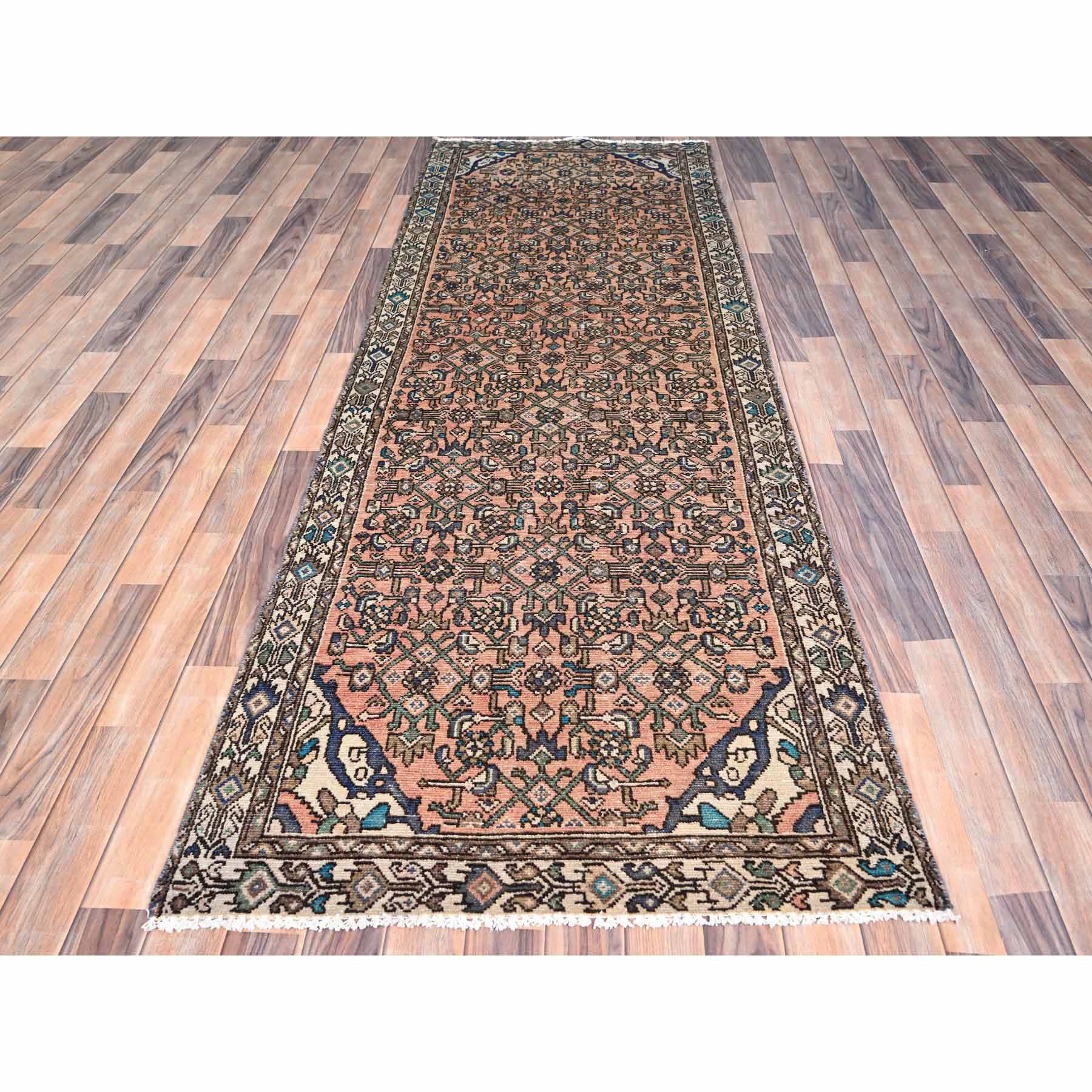 Overdyed-Vintage-Hand-Knotted-Rug-429950
