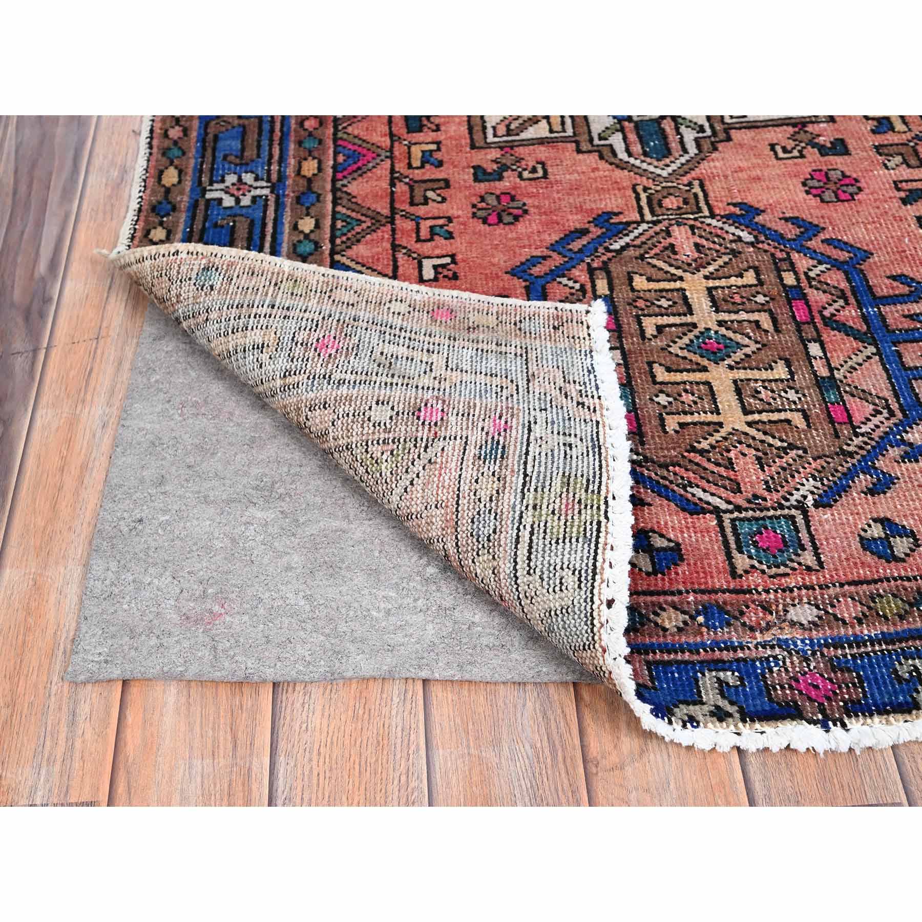 Overdyed-Vintage-Hand-Knotted-Rug-429970