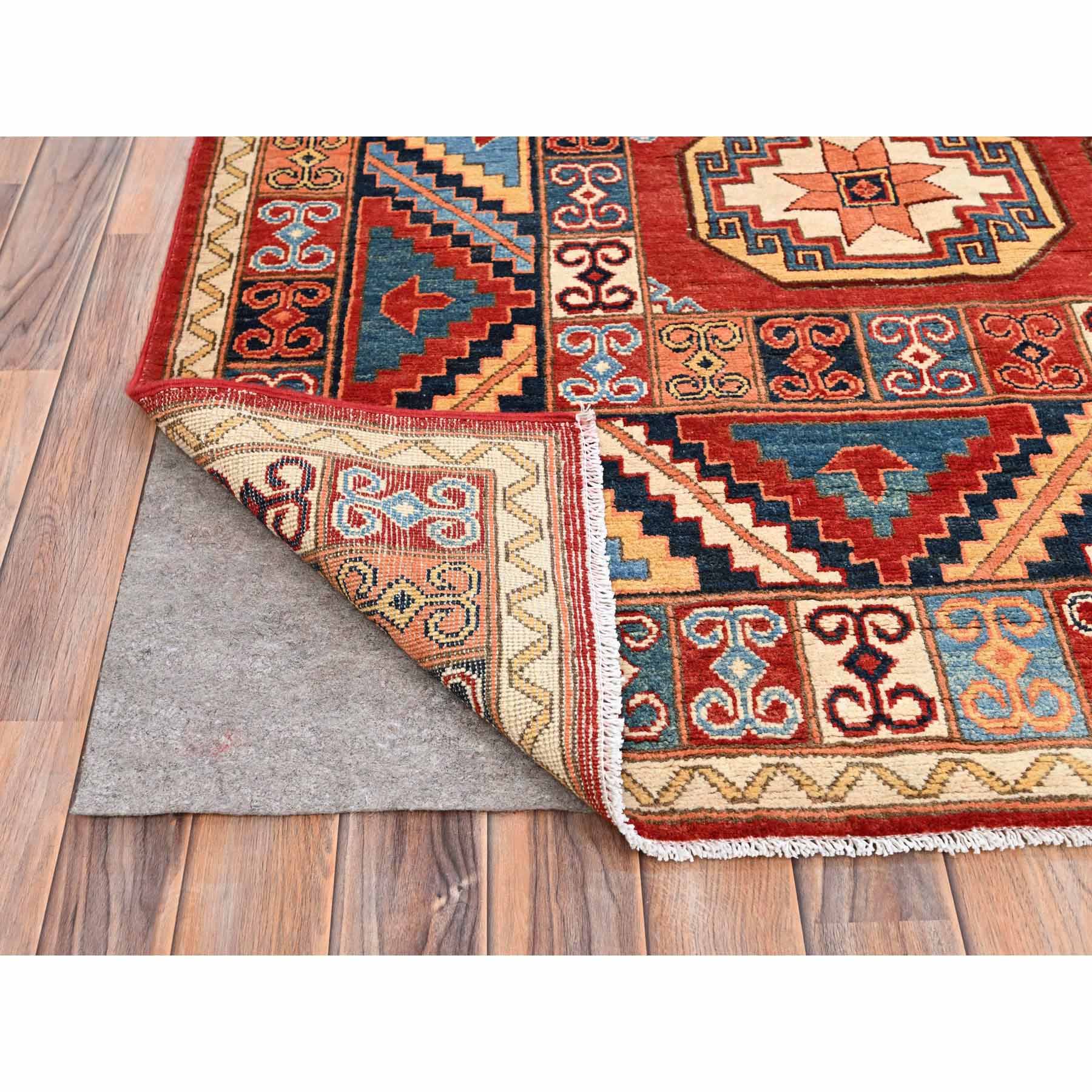 Tribal-Geometric-Hand-Knotted-Rug-427950