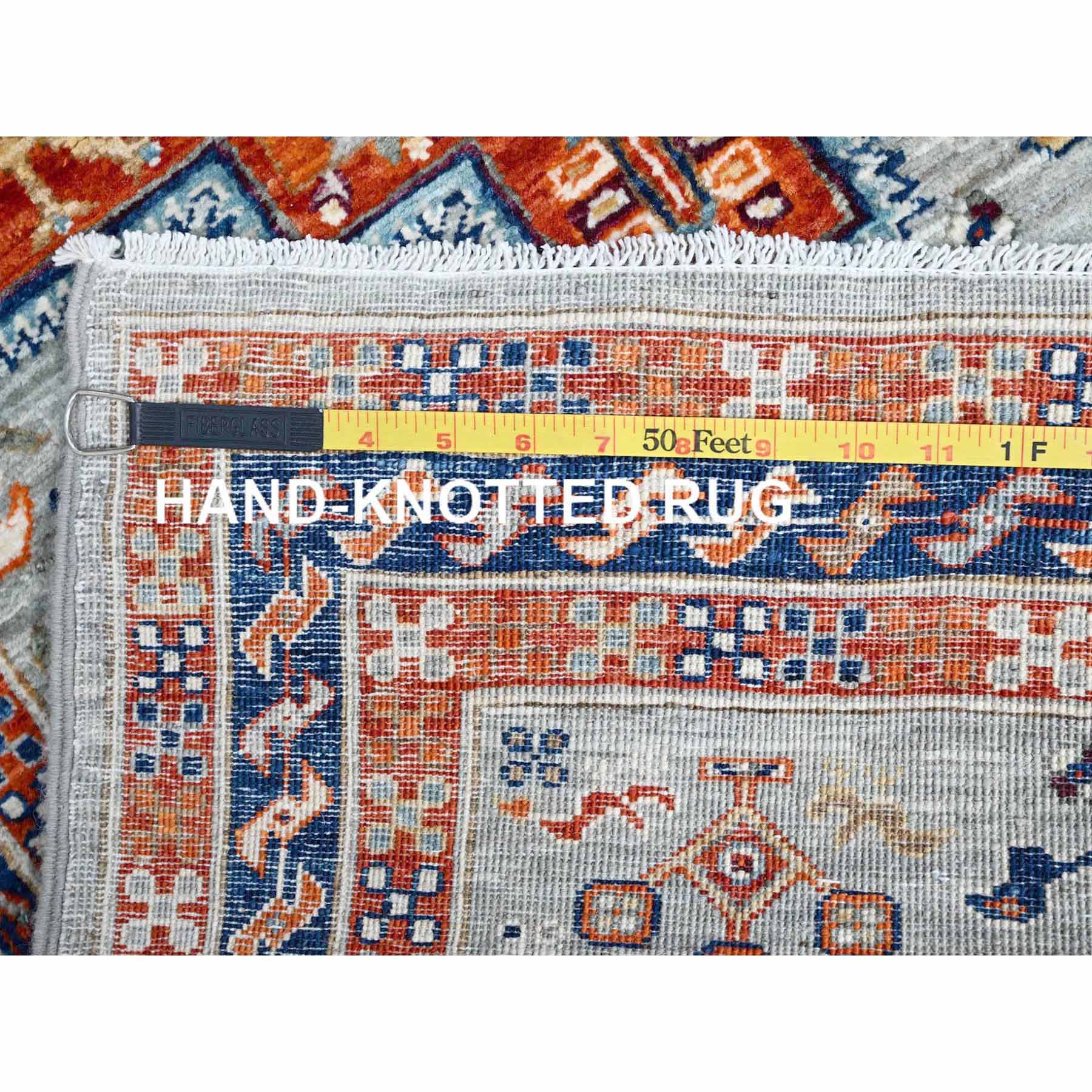 Tribal-Geometric-Hand-Knotted-Rug-428100