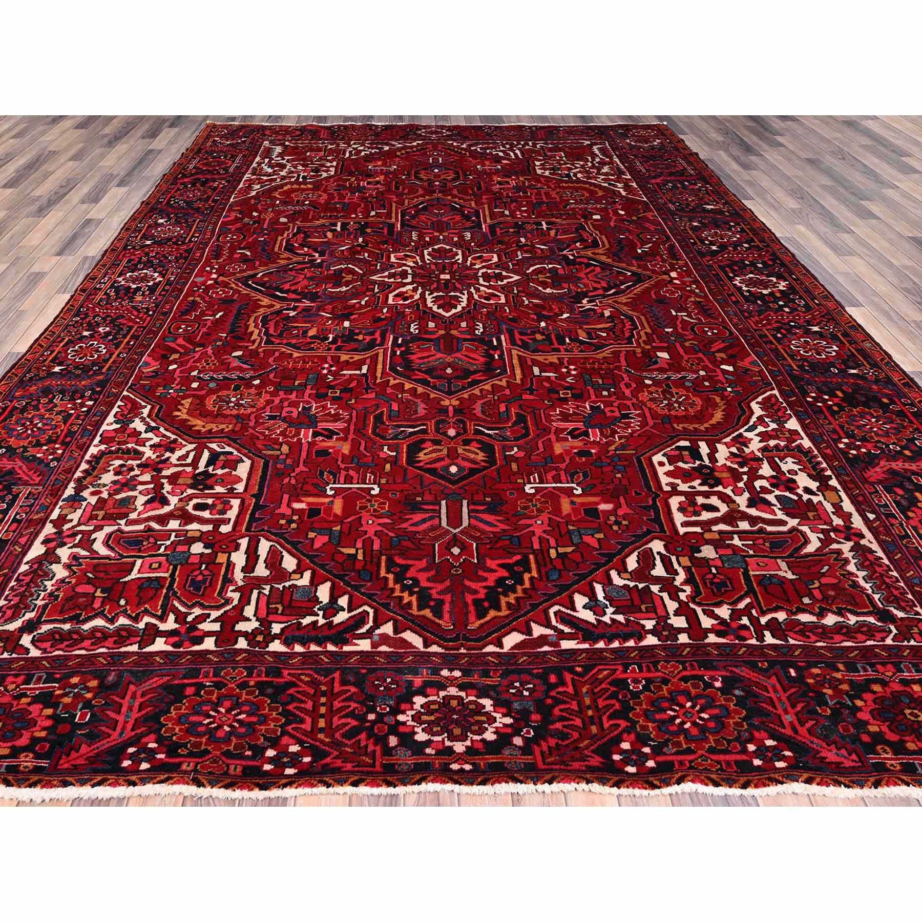 Heriz-Hand-Knotted-Rug-430715