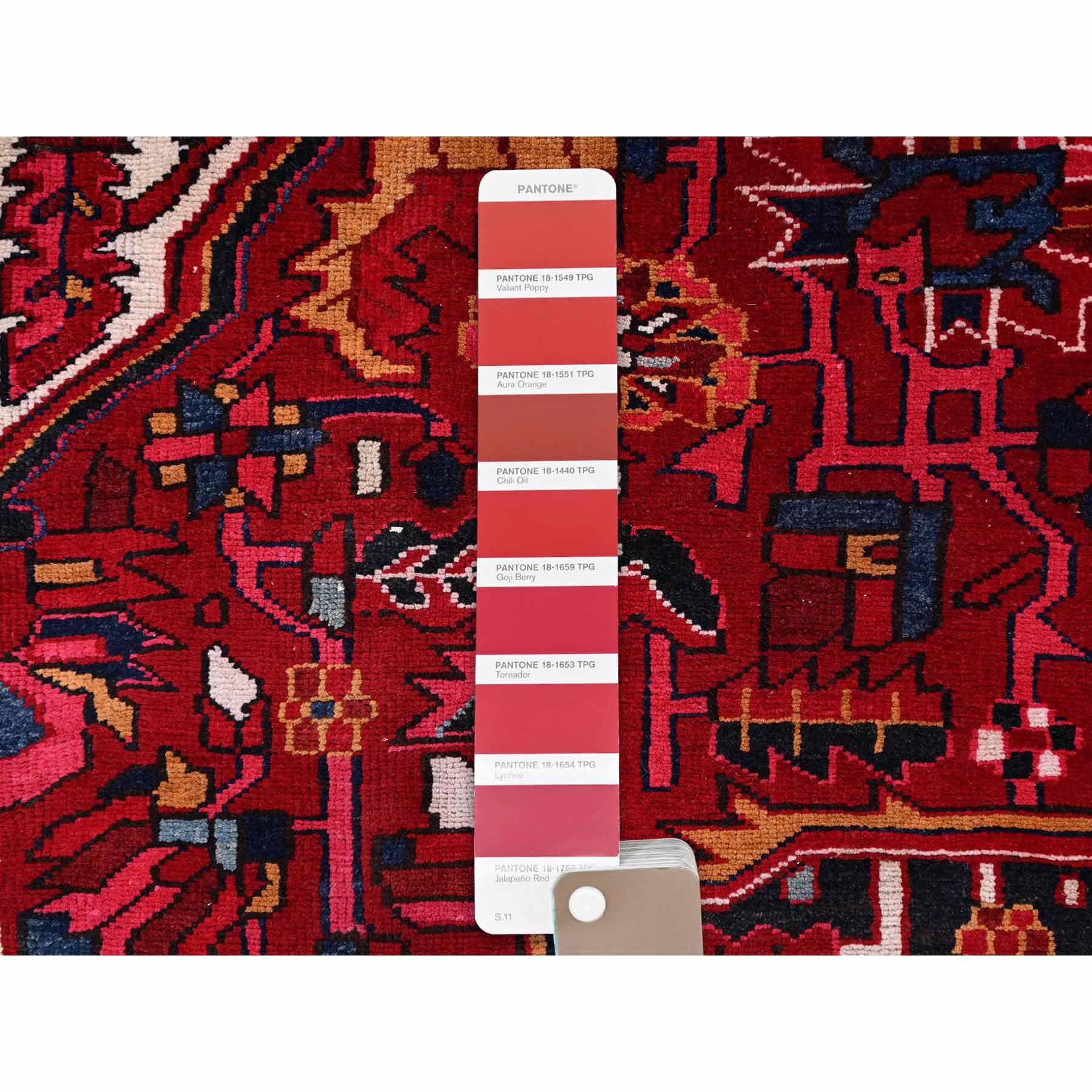 Heriz-Hand-Knotted-Rug-430715