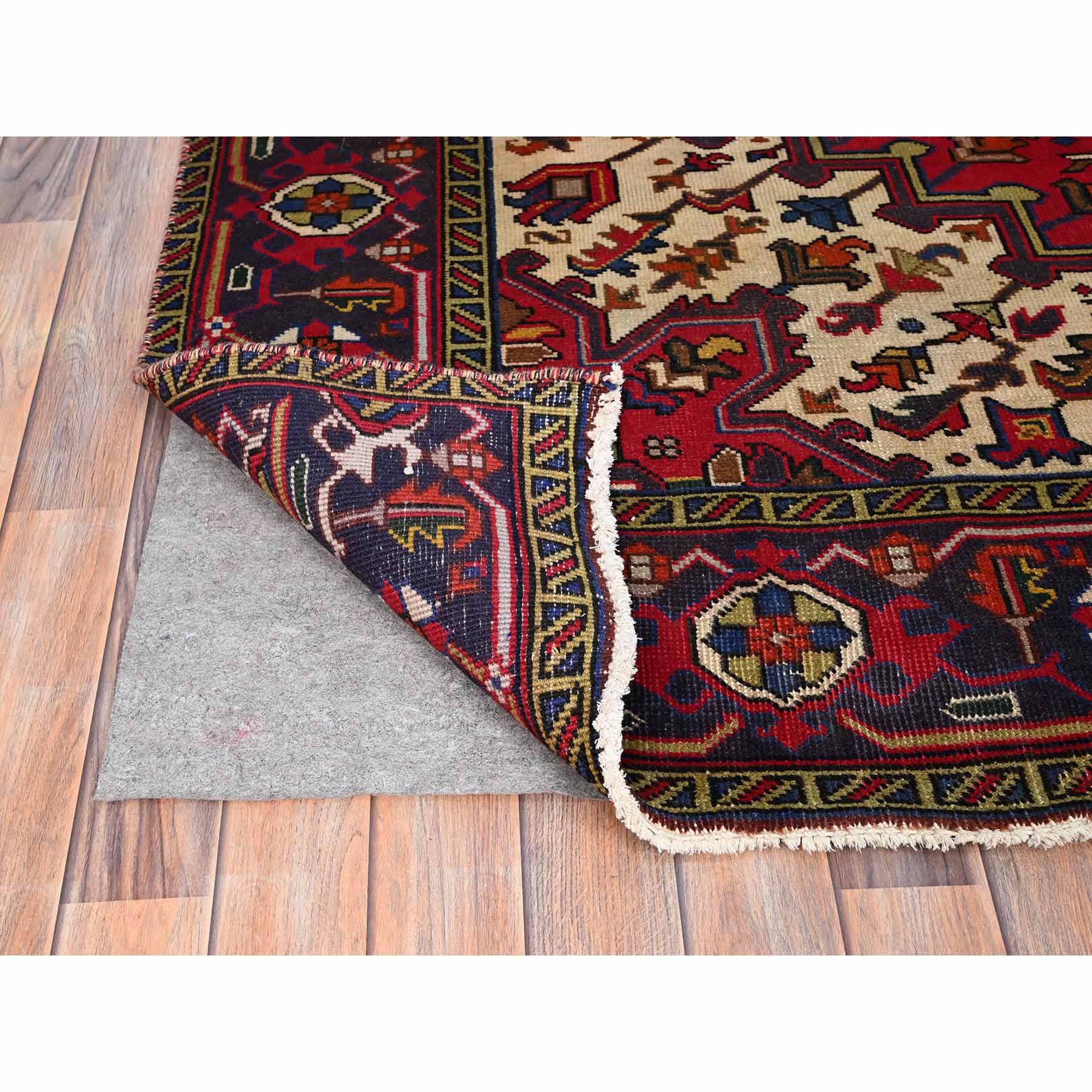 Heriz-Hand-Knotted-Rug-430755