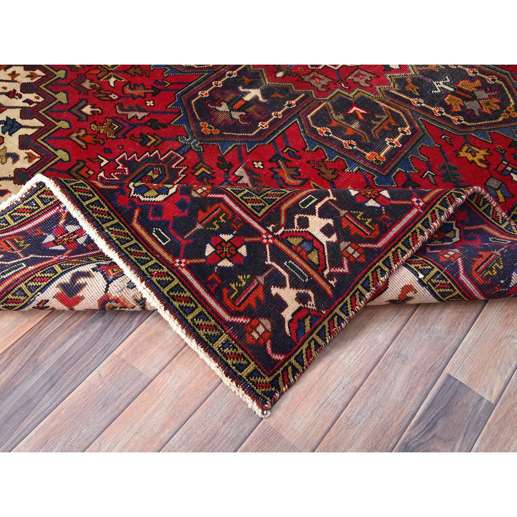 Heriz-Hand-Knotted-Rug-430755