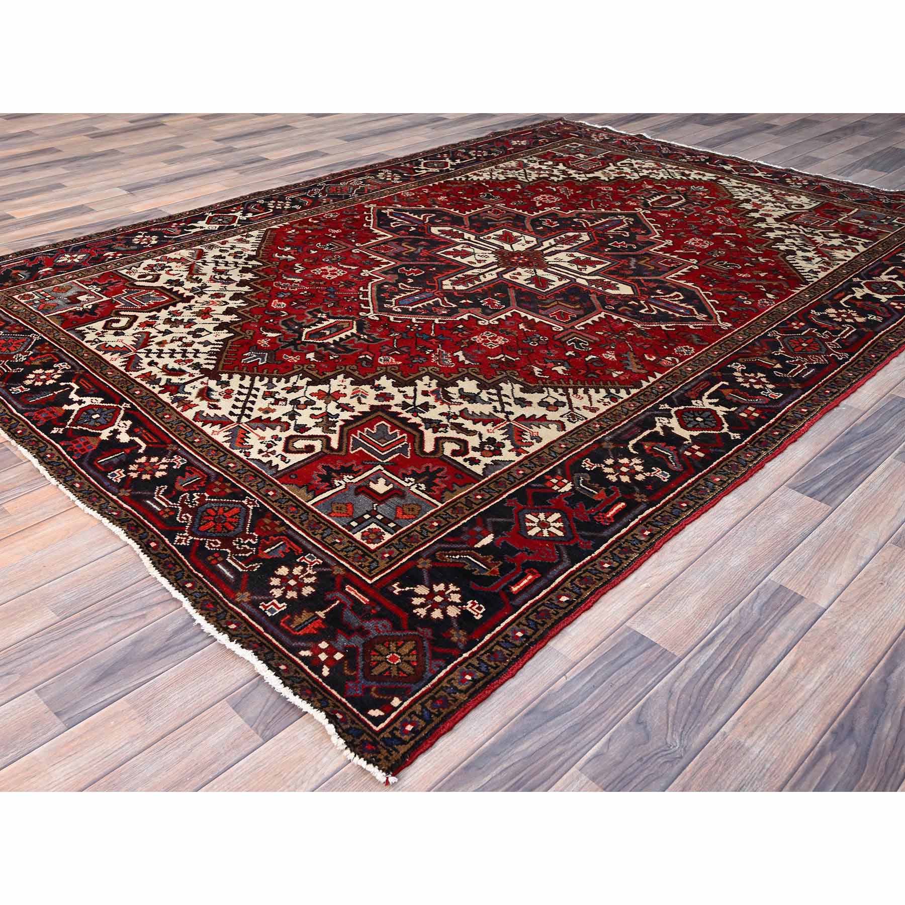 Heriz-Hand-Knotted-Rug-430765