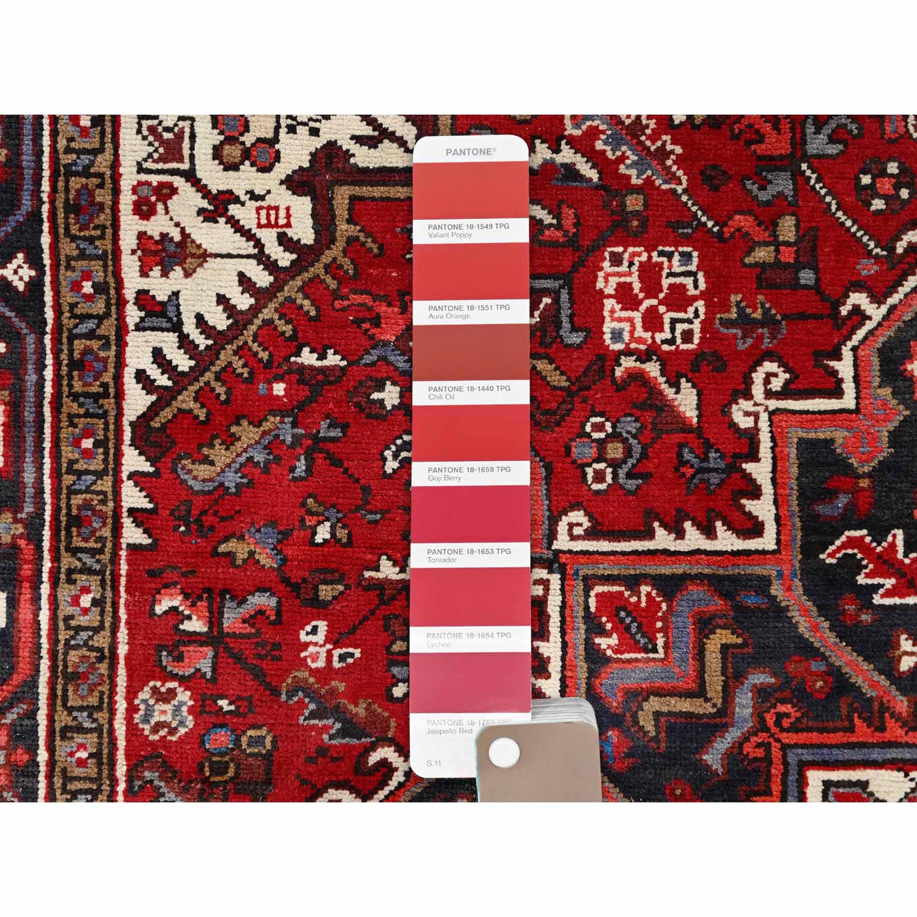 Heriz-Hand-Knotted-Rug-430765