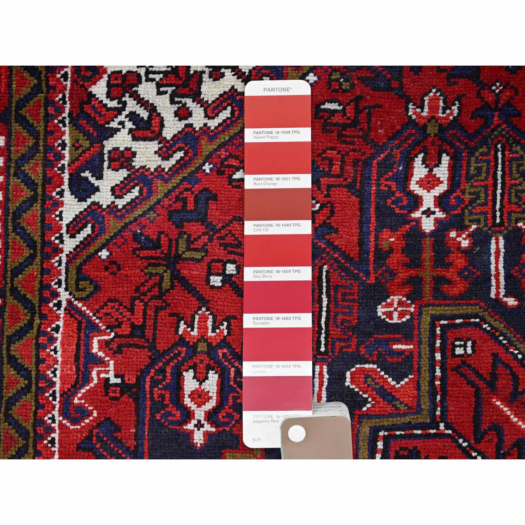Heriz-Hand-Knotted-Rug-430870