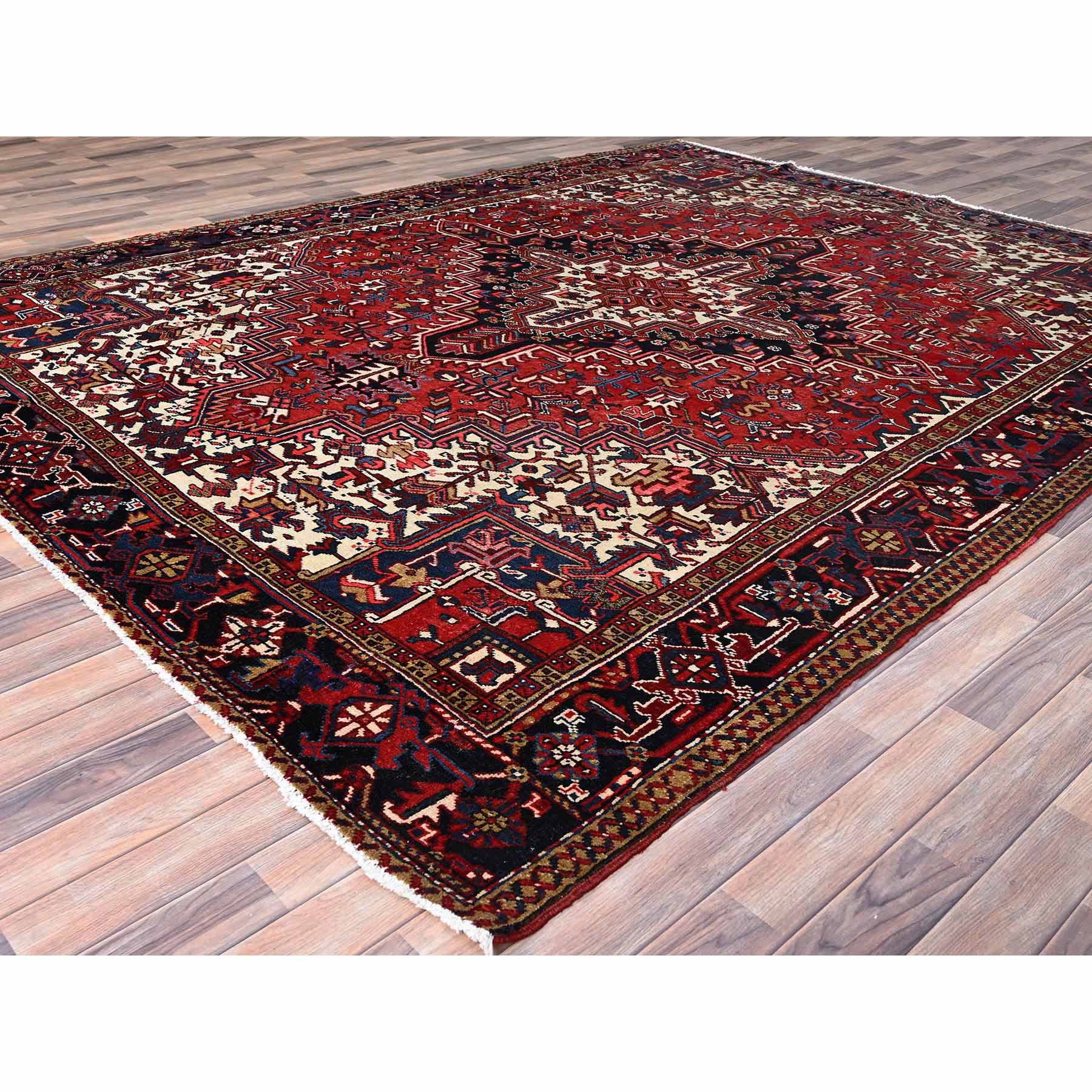 Heriz-Hand-Knotted-Rug-430885