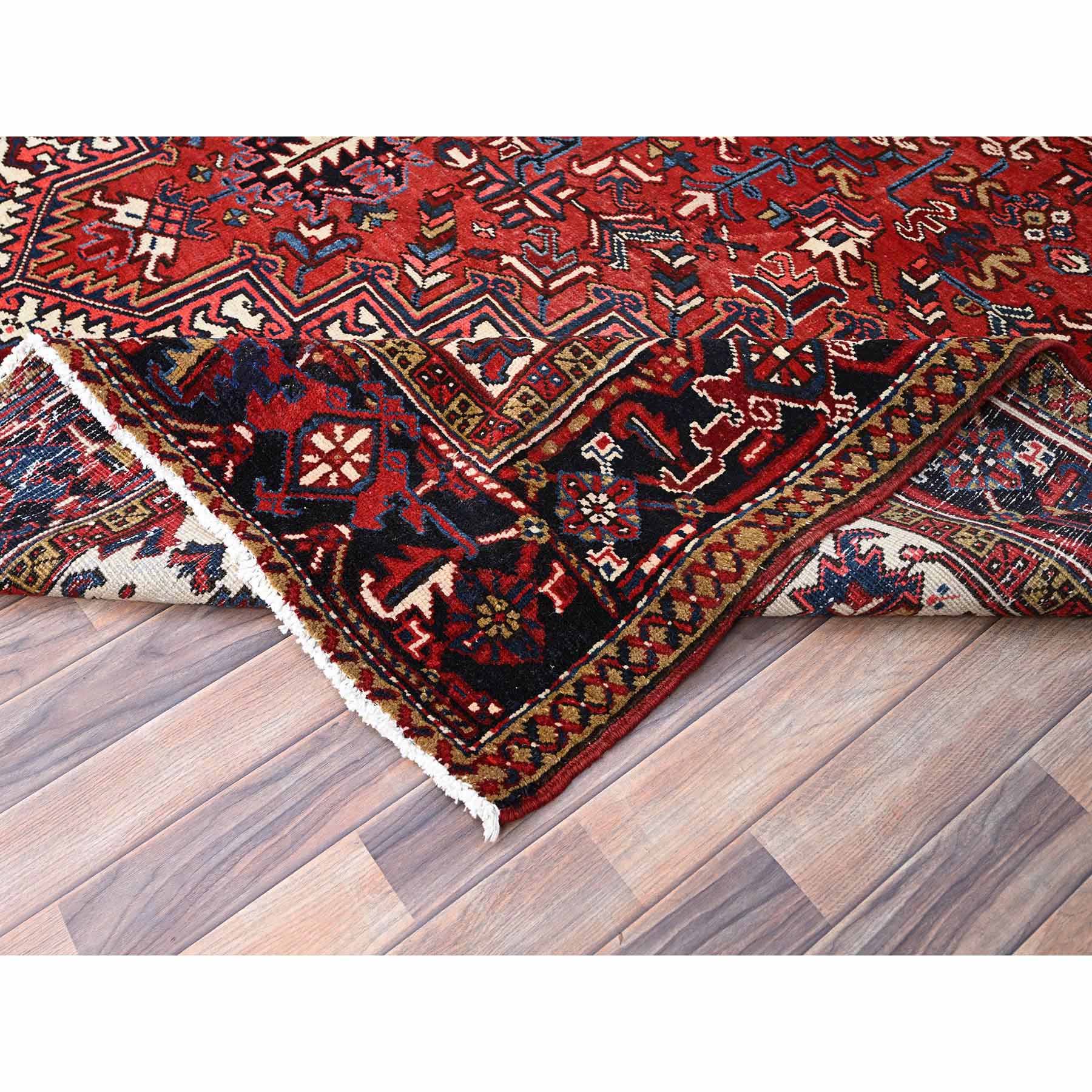 Heriz-Hand-Knotted-Rug-430885