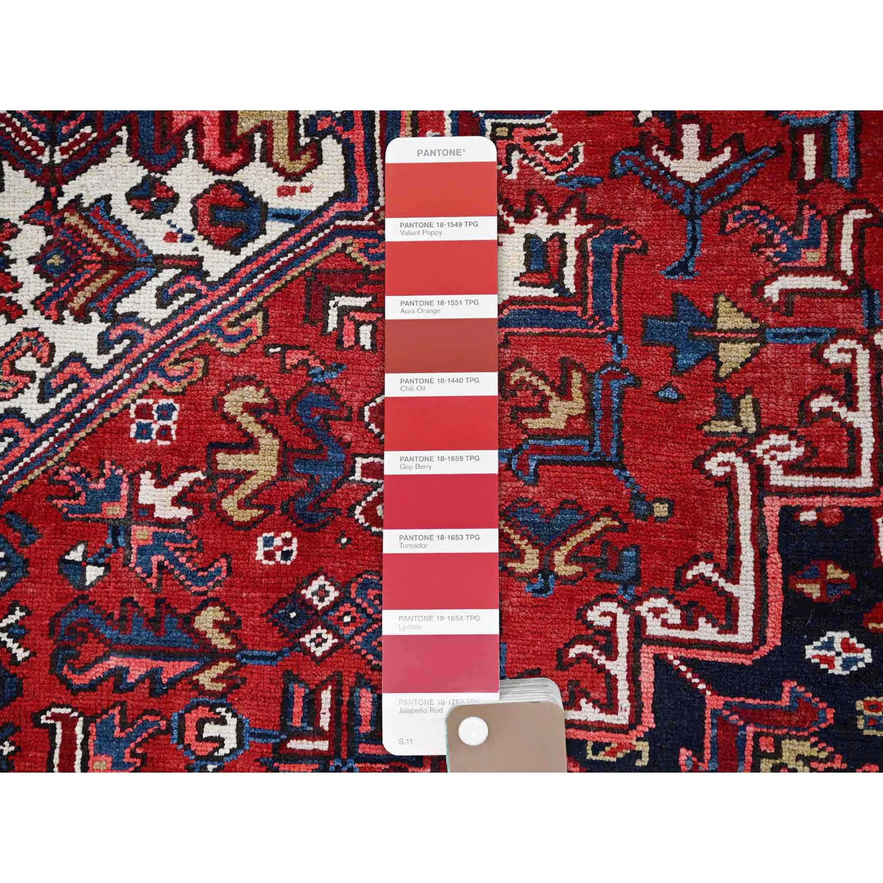Heriz-Hand-Knotted-Rug-430885