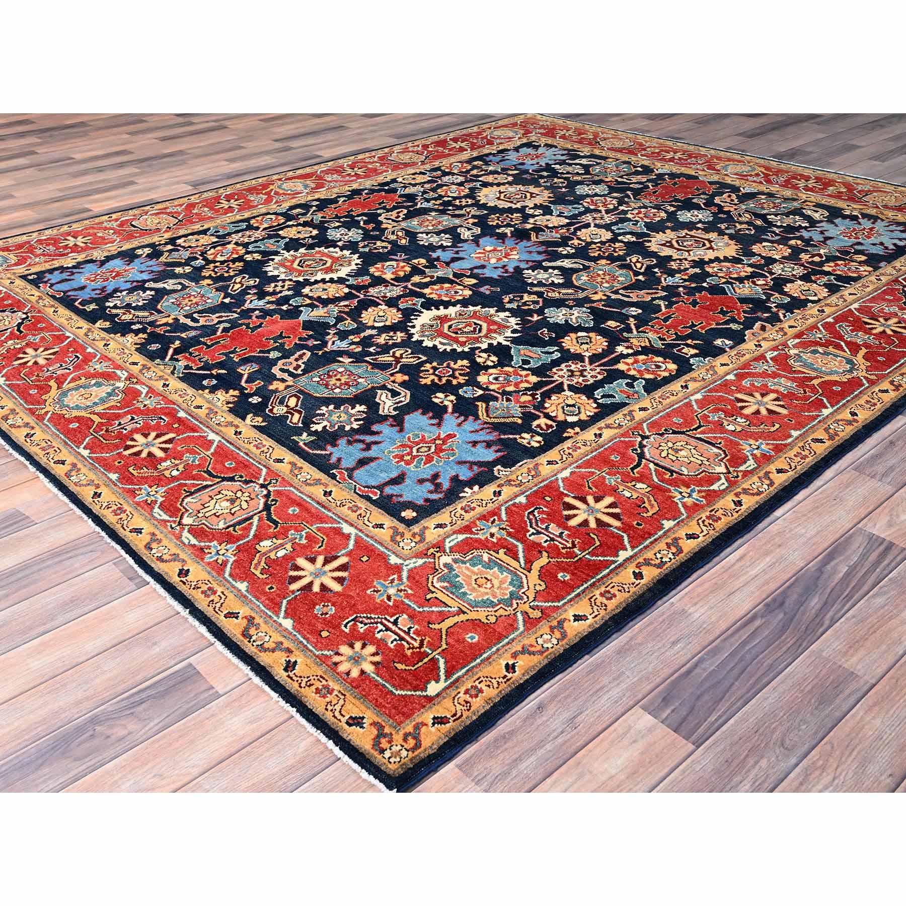 Heriz-Hand-Knotted-Rug-431000