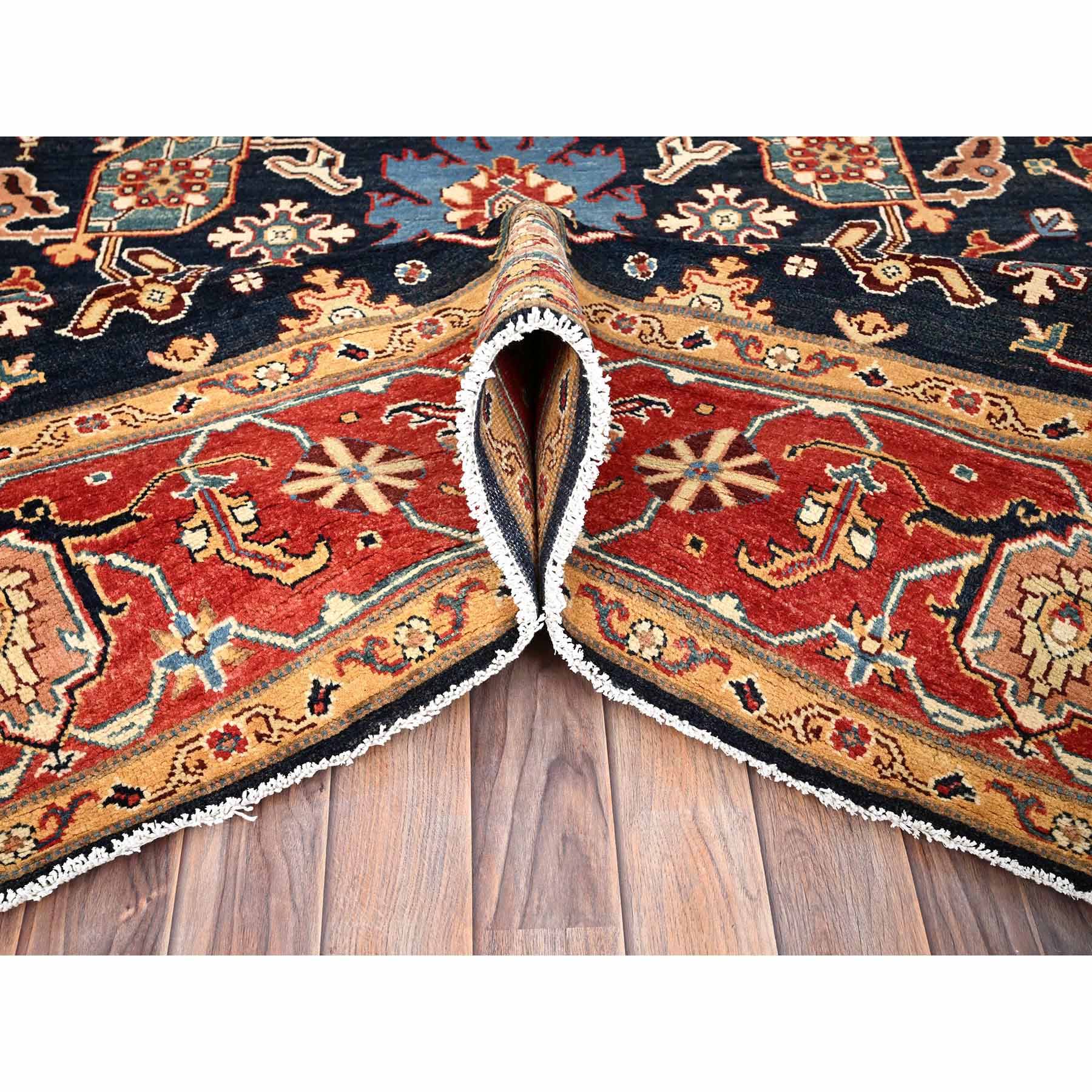 Heriz-Hand-Knotted-Rug-431000