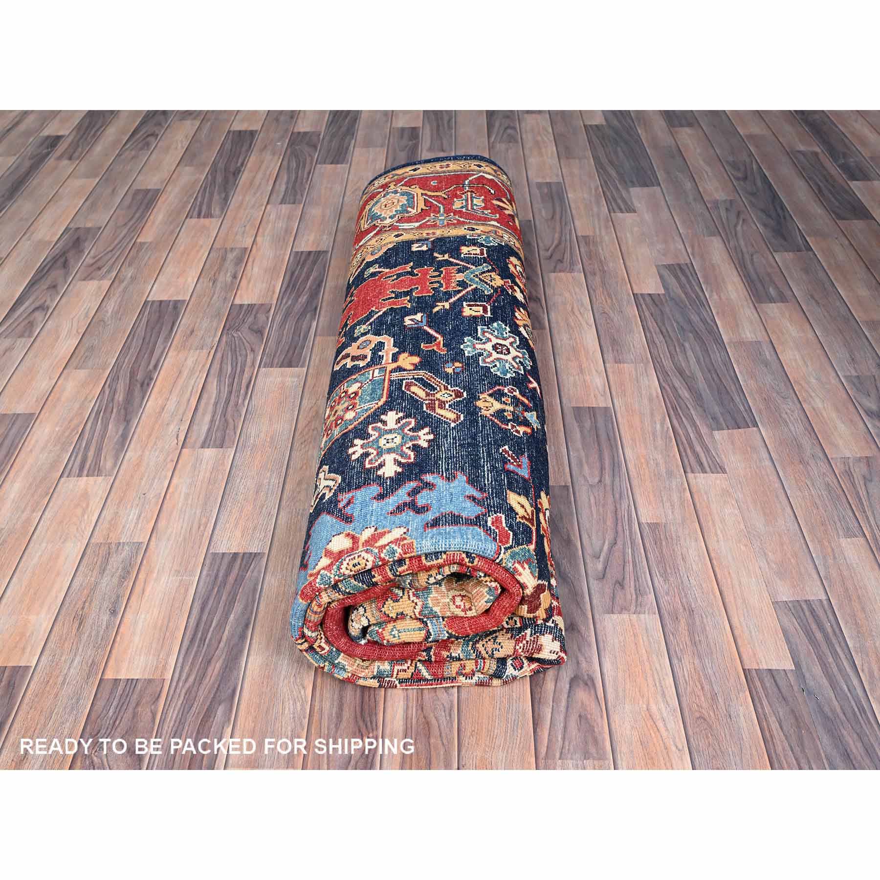 Heriz-Hand-Knotted-Rug-431000