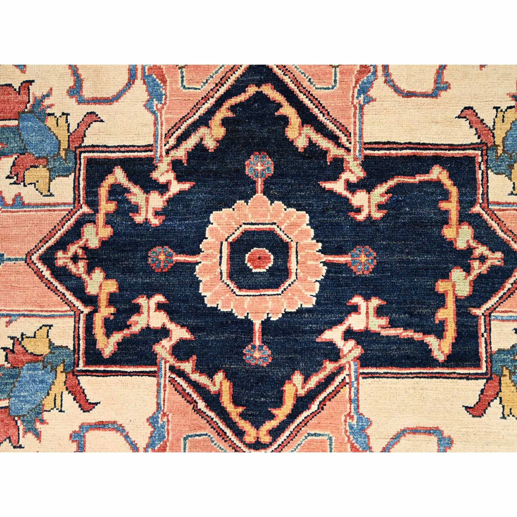 Heriz-Hand-Knotted-Rug-431005